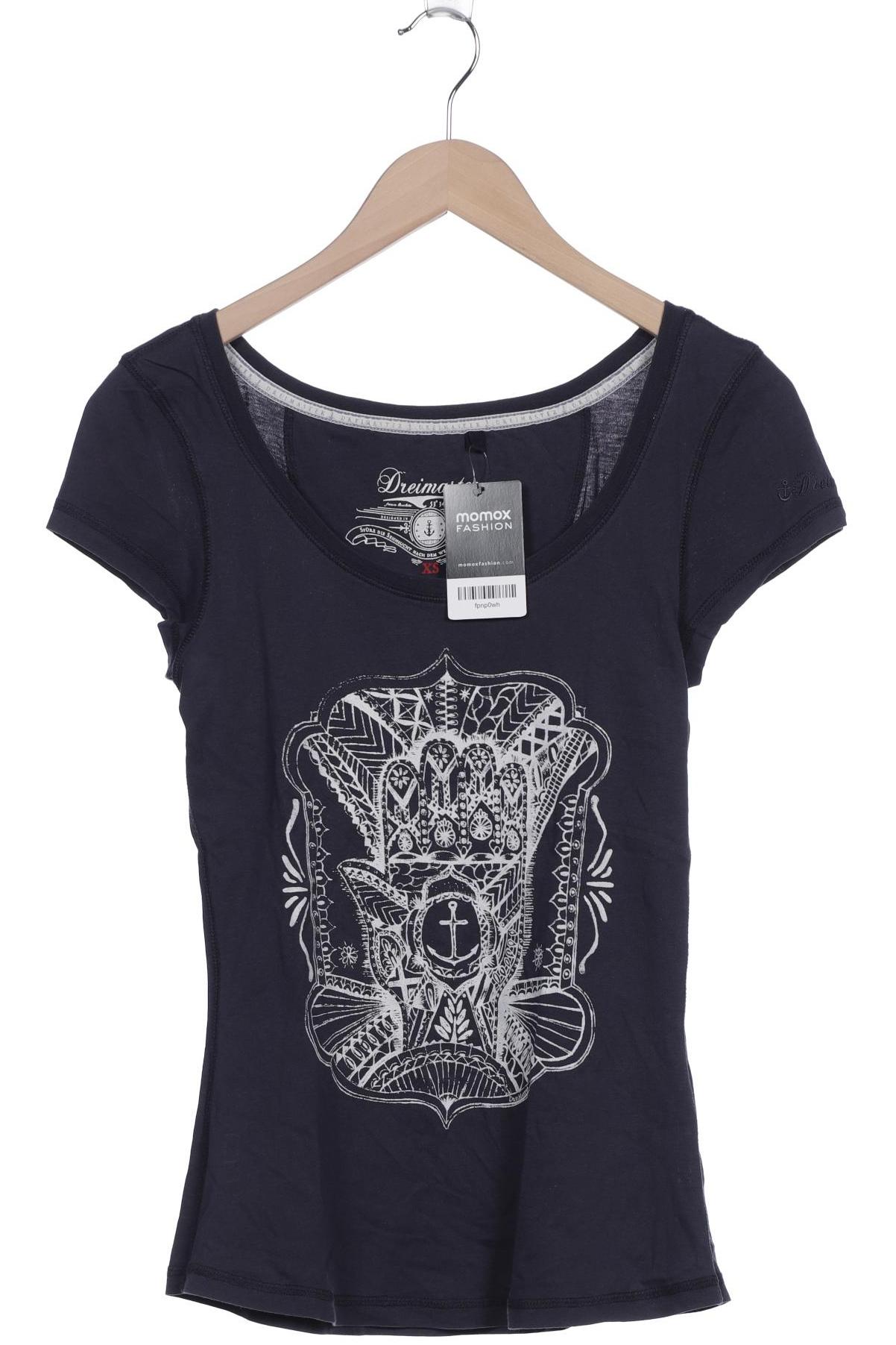 

DreiMaster Damen T-Shirt, marineblau