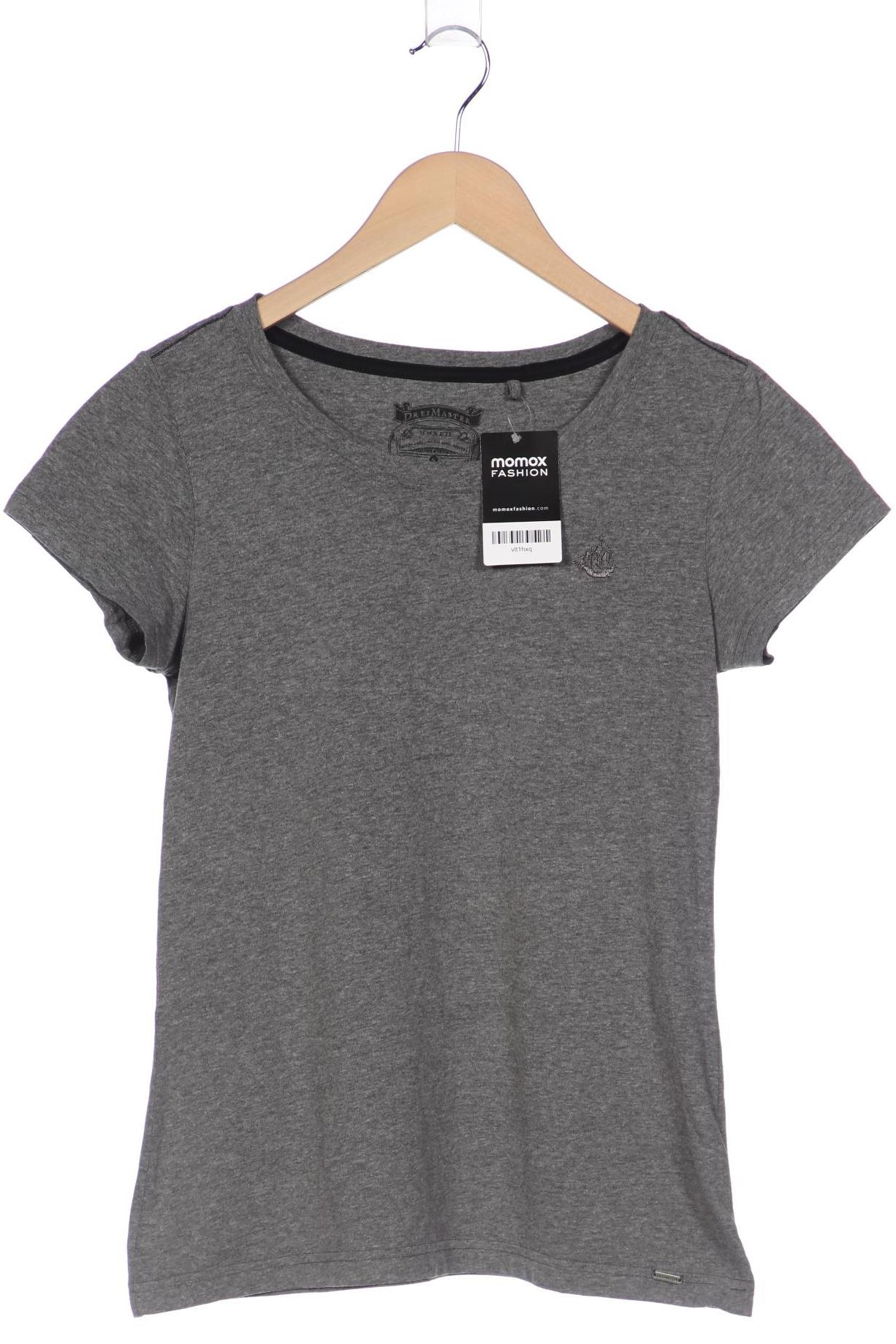

DreiMaster Damen T-Shirt, grau, Gr. 36