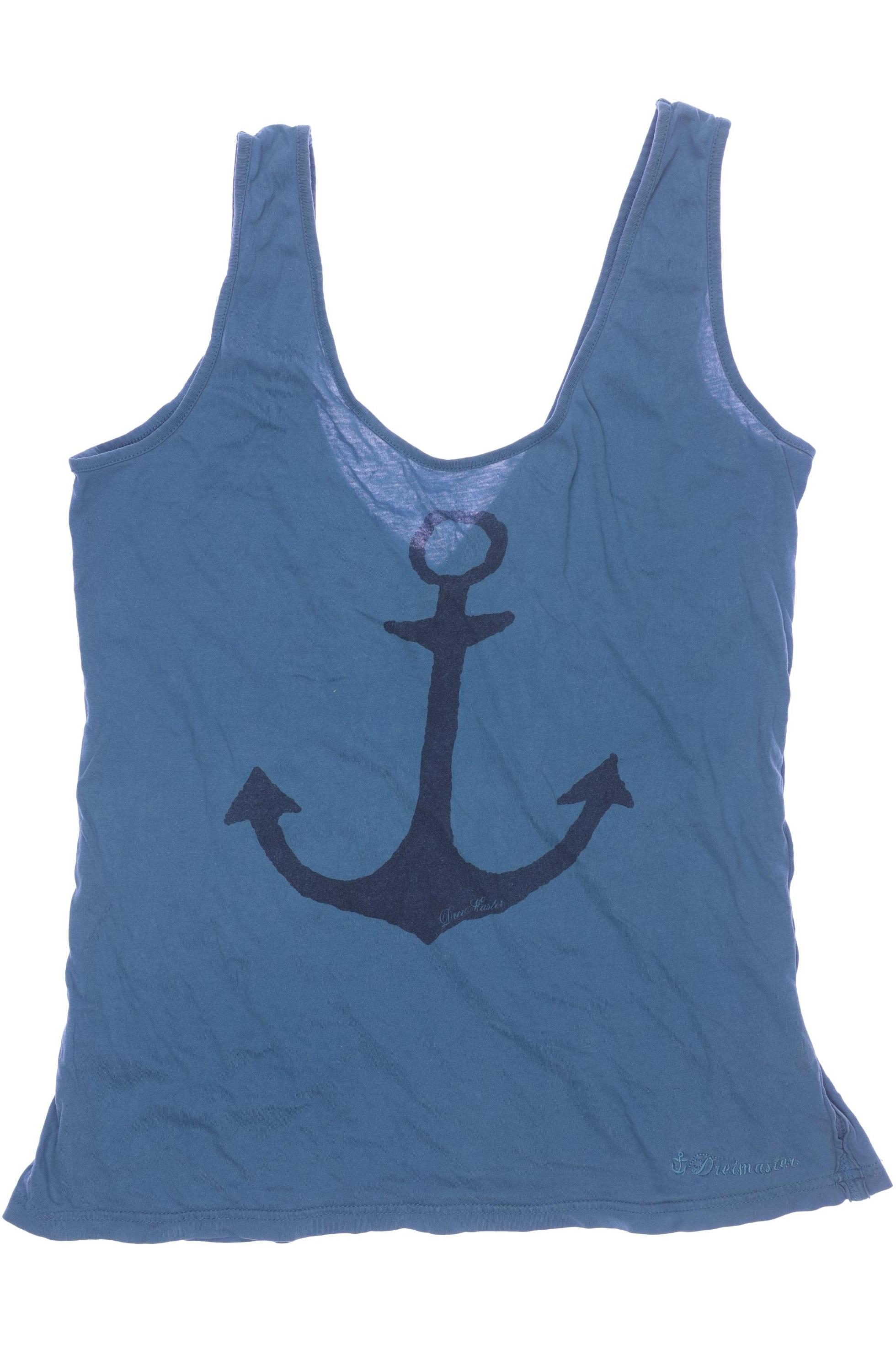 

DreiMaster Damen Top, blau, Gr. 42