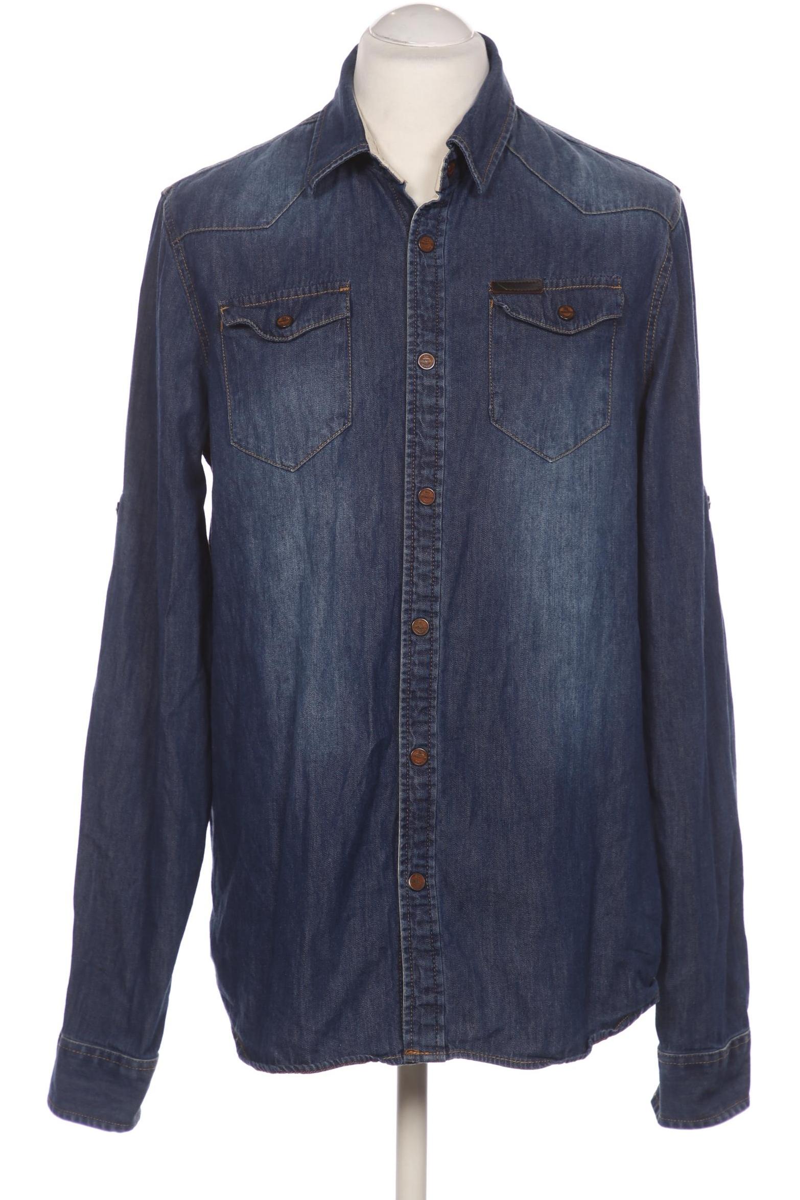 Thumbnail - DreiMaster Herren Hemd, marineblau, Gr. 52