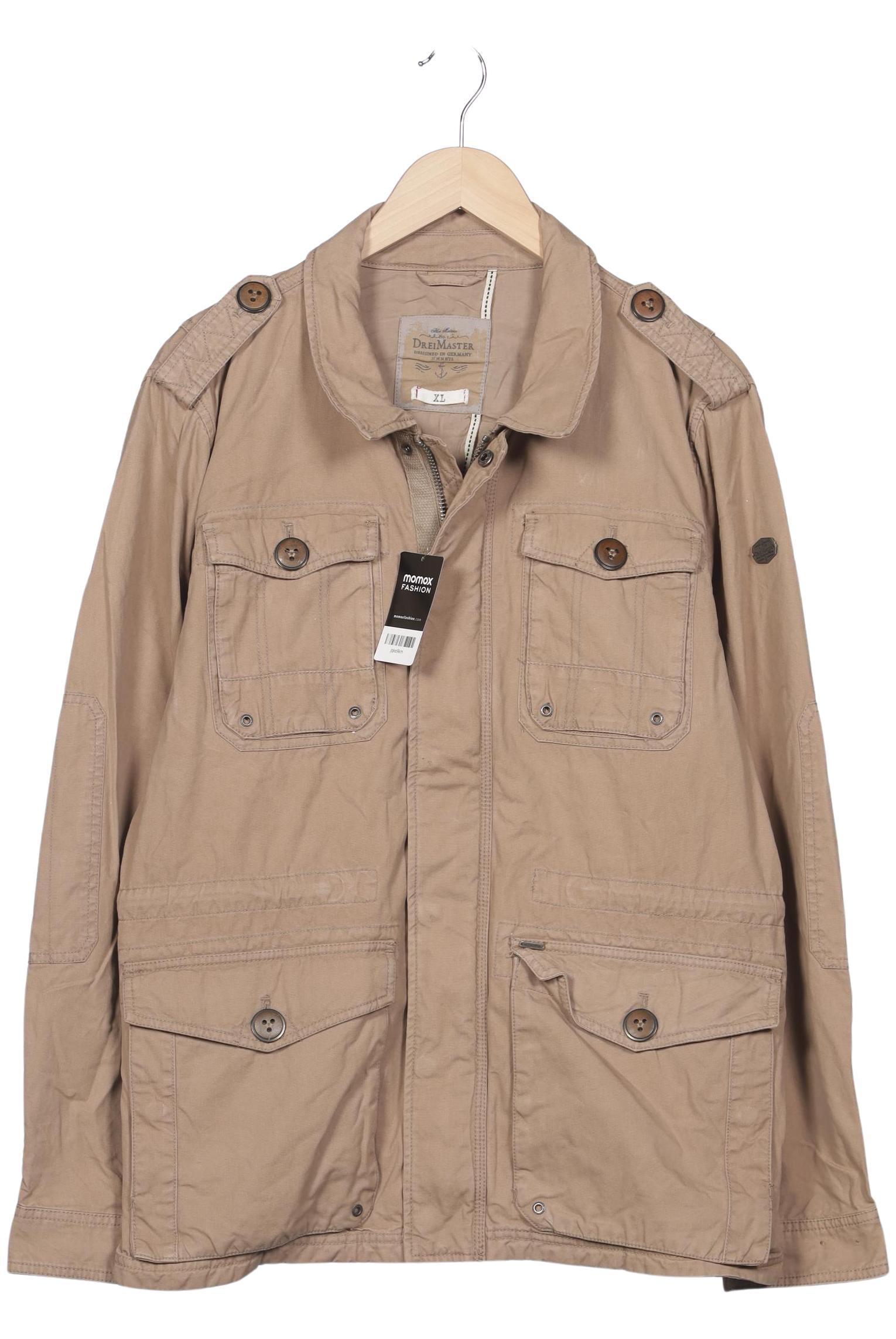 Thumbnail - DreiMaster Herren Jacke, beige, Gr. 54