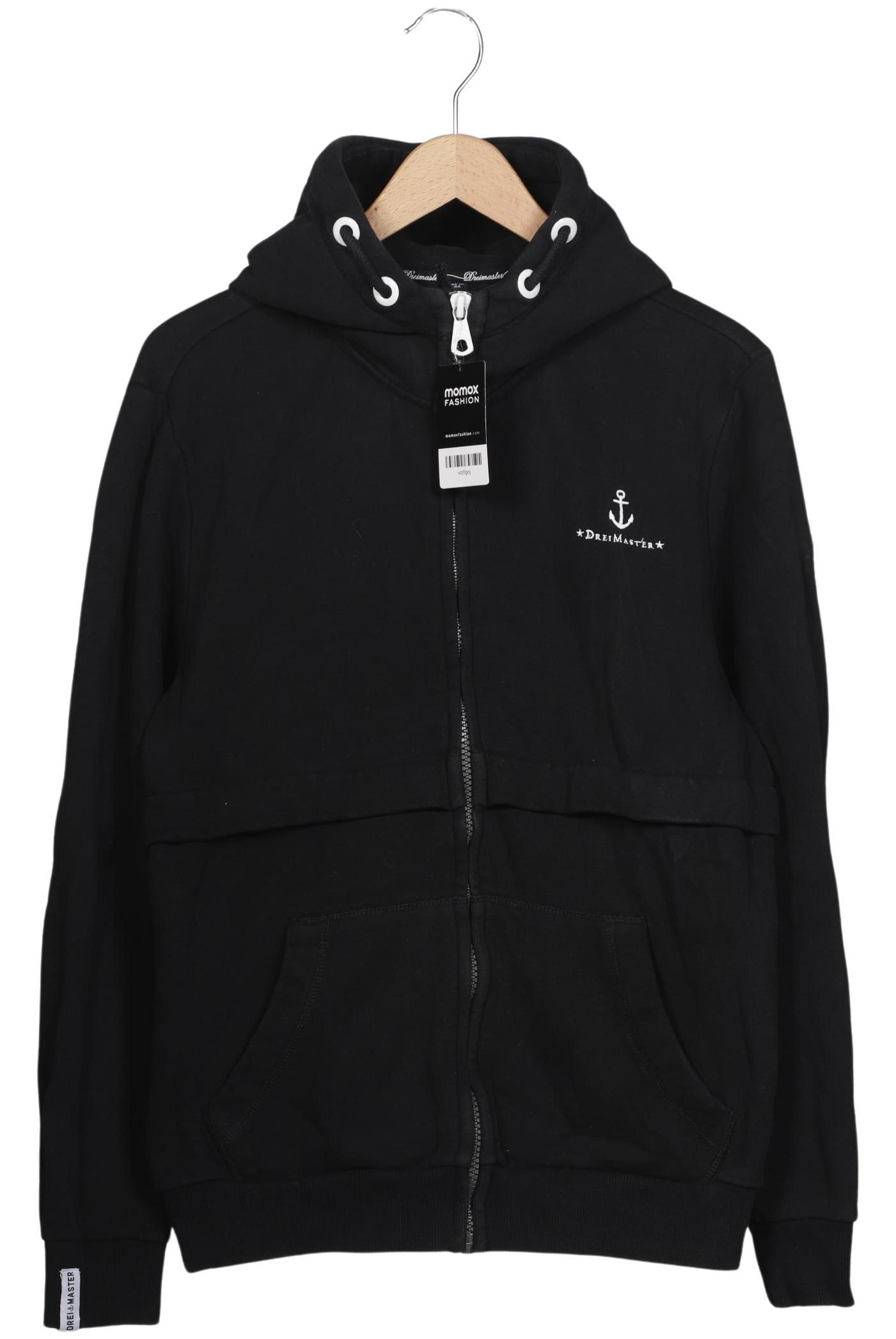 

DreiMaster Herren Kapuzenpullover, schwarz, Gr. 54