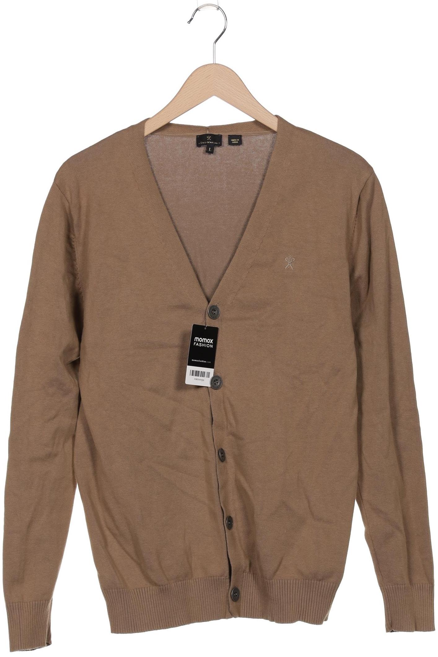 

DreiMaster Herren Strickjacke, beige, Gr. 52