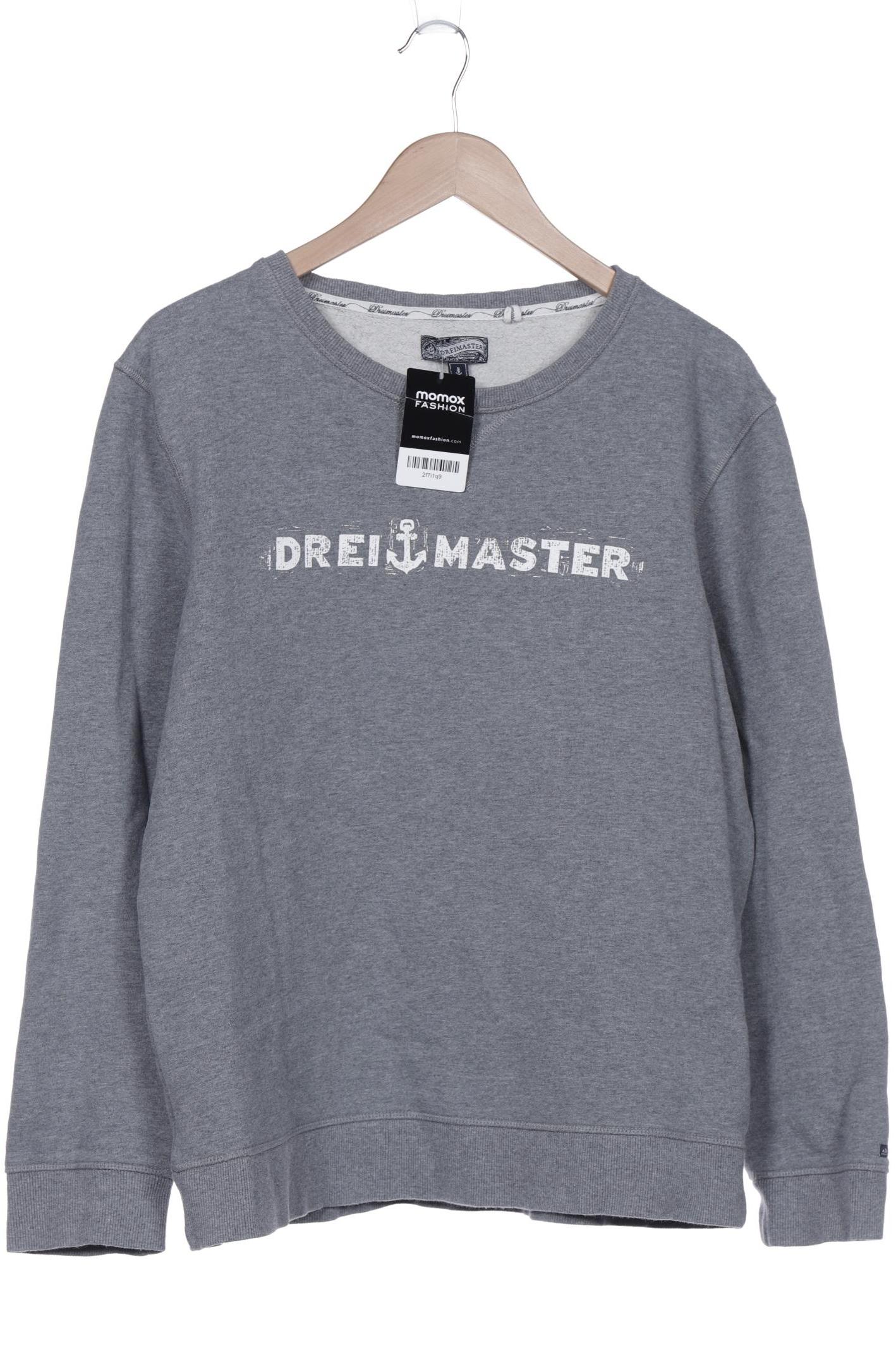 

DreiMaster Herren Sweatshirt, grau, Gr. 56