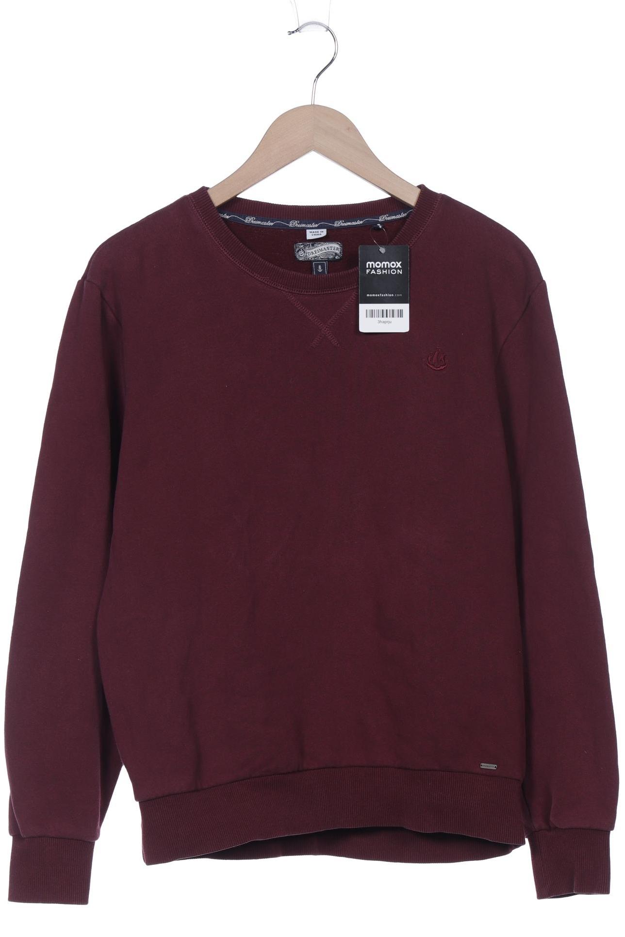 

DreiMaster Herren Sweatshirt, bordeaux, Gr. 52