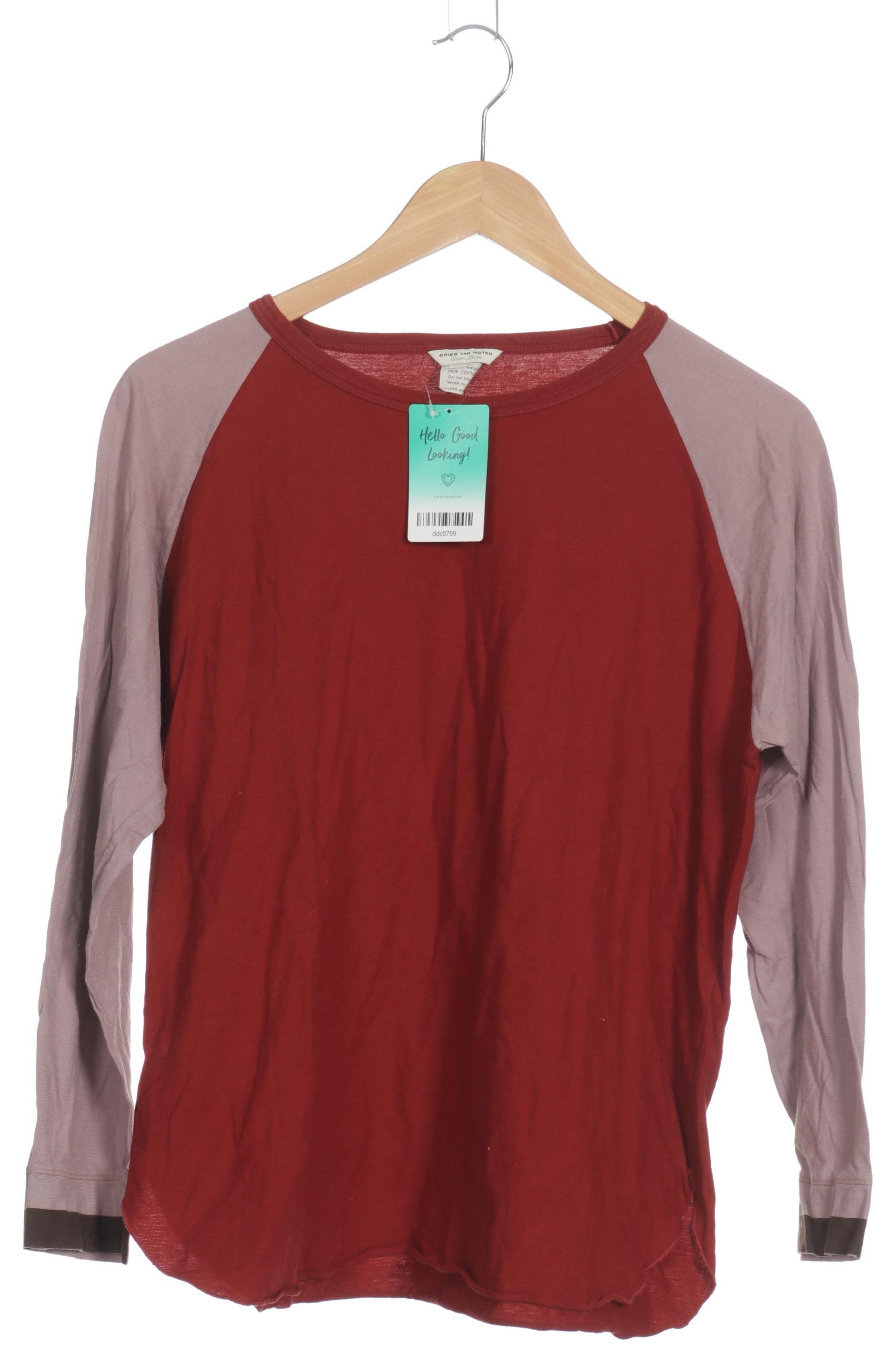 Thumbnail - Dries van Noten Herren Langarmshirt, rot, Gr.