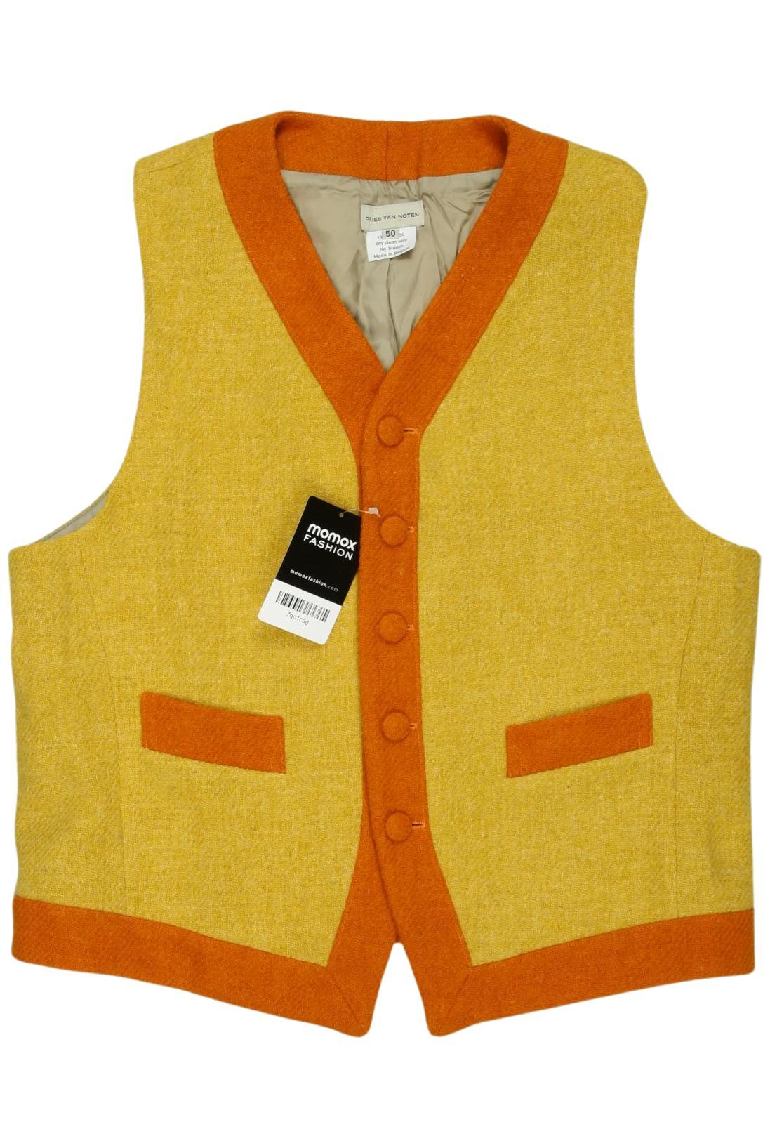 

Dries van Noten Herren Weste, gelb, Gr. 48