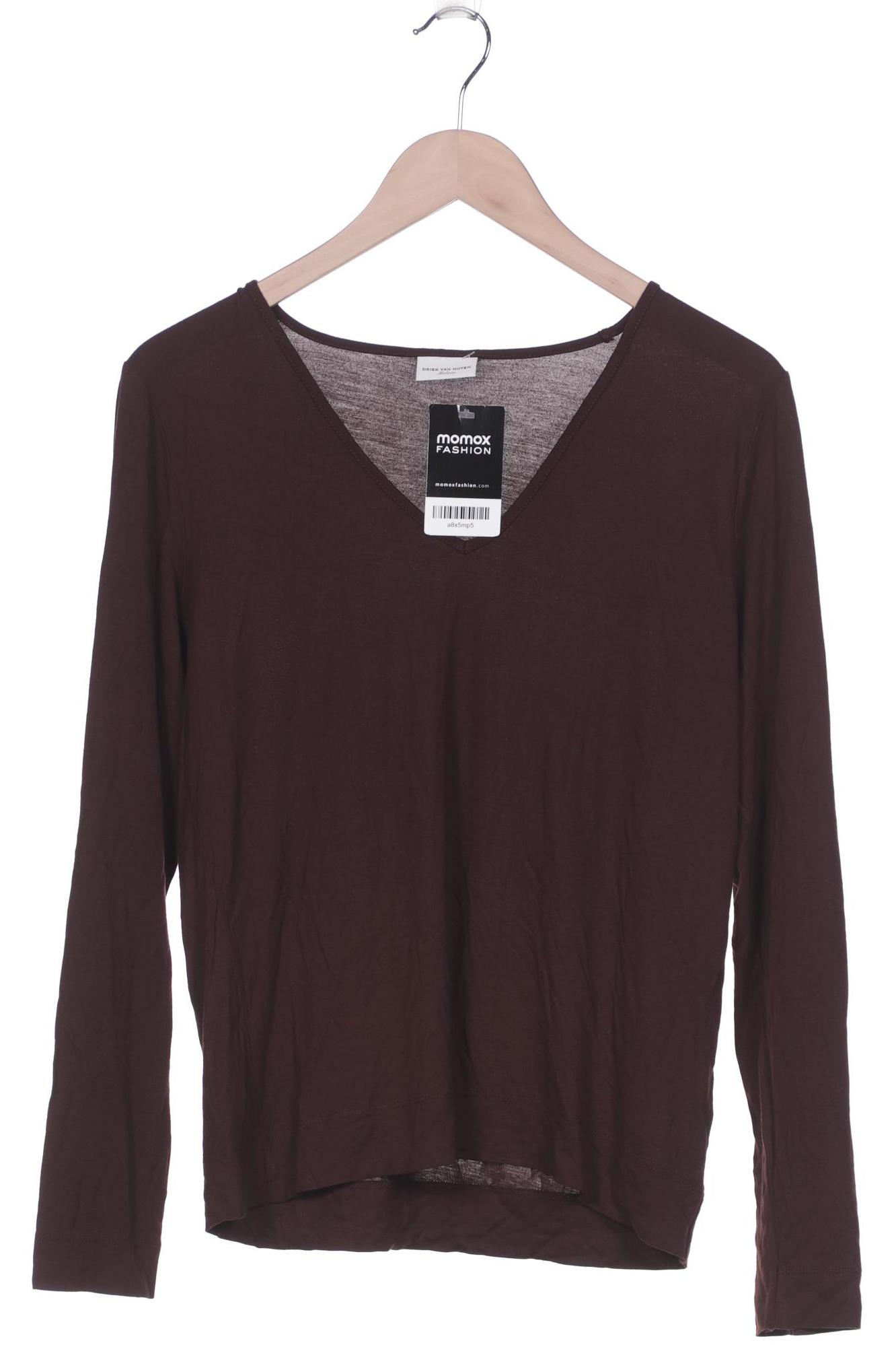 

Dries van Noten Damen Langarmshirt, braun, Gr. 38