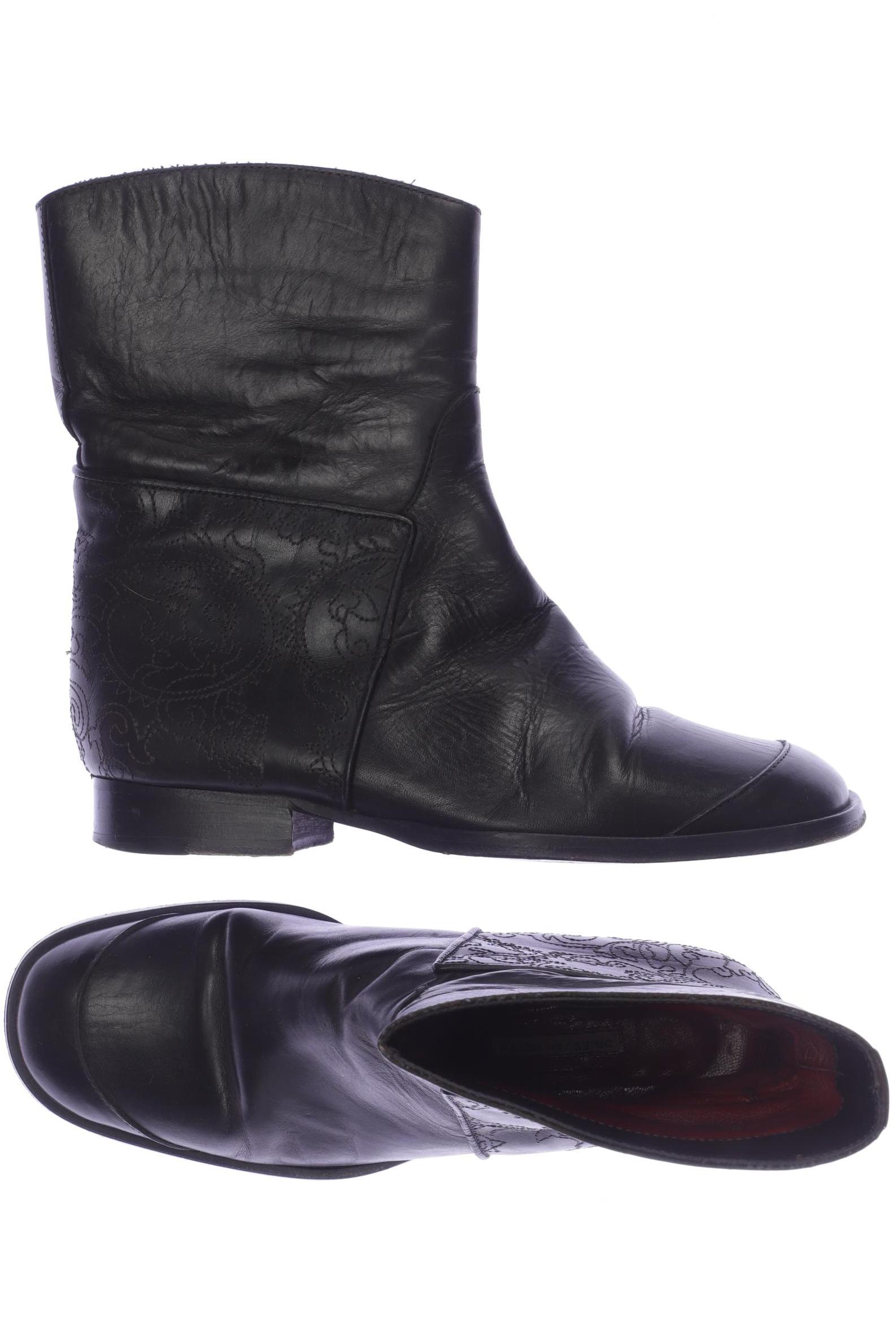 

Dries van Noten Damen Stiefelette, schwarz, Gr. 36.5