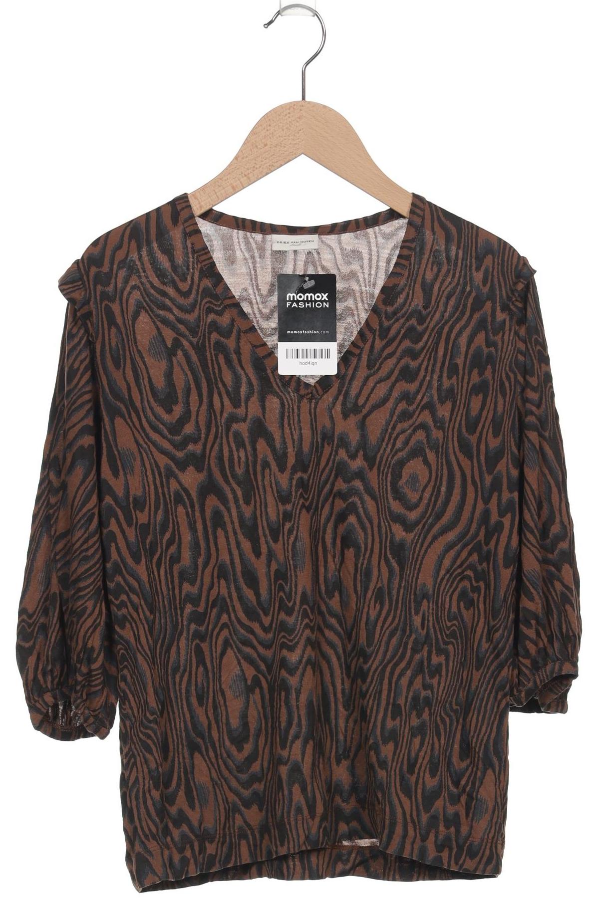 

Dries van Noten Damen Langarmshirt, braun, Gr. 36