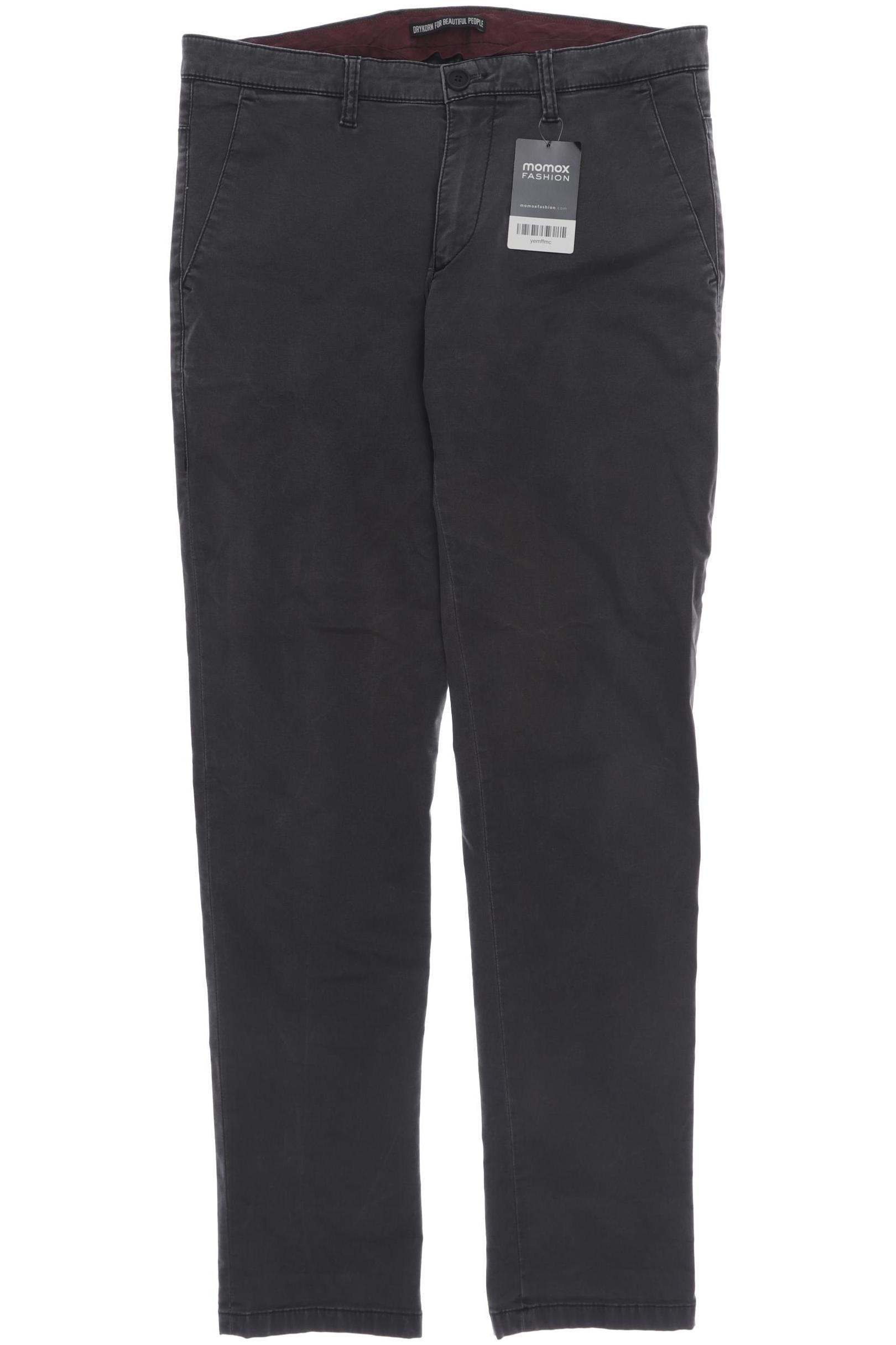 

Drkn Herren Stoffhose, grau, Gr. 31