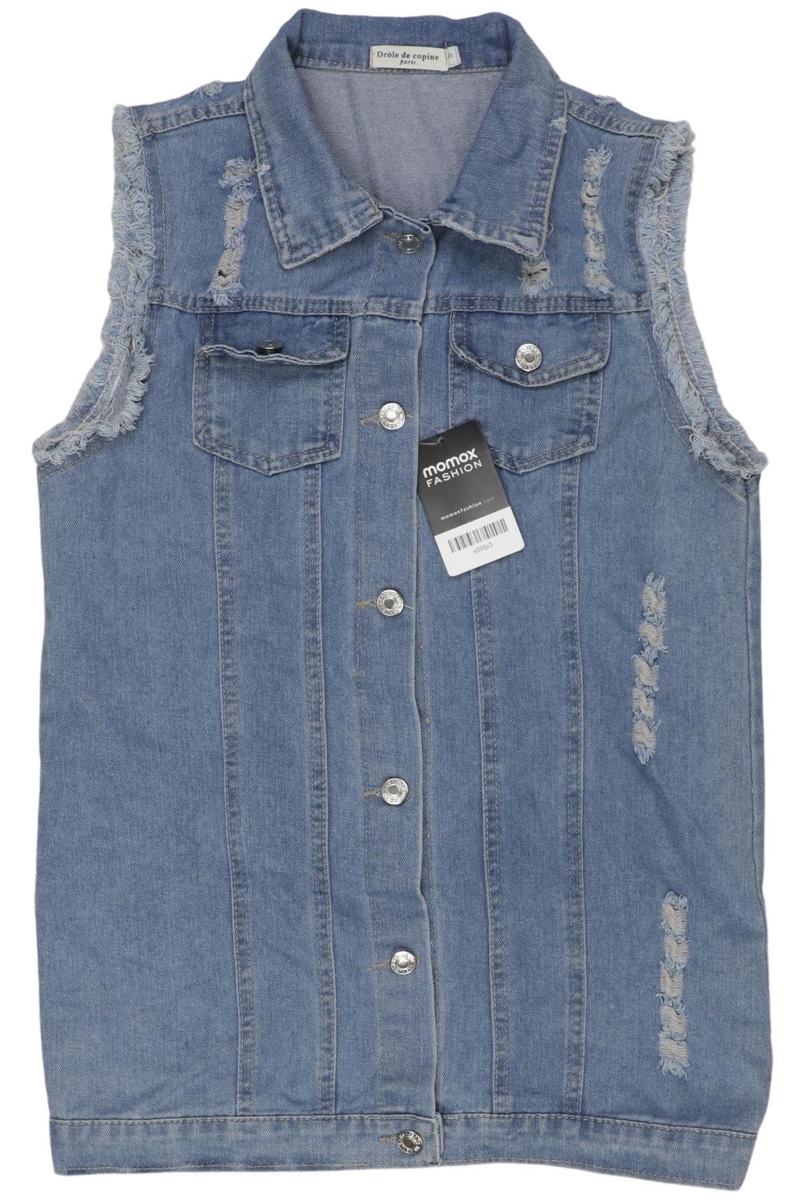 

Drole de Monsieur Damen Weste, blau, Gr. 36