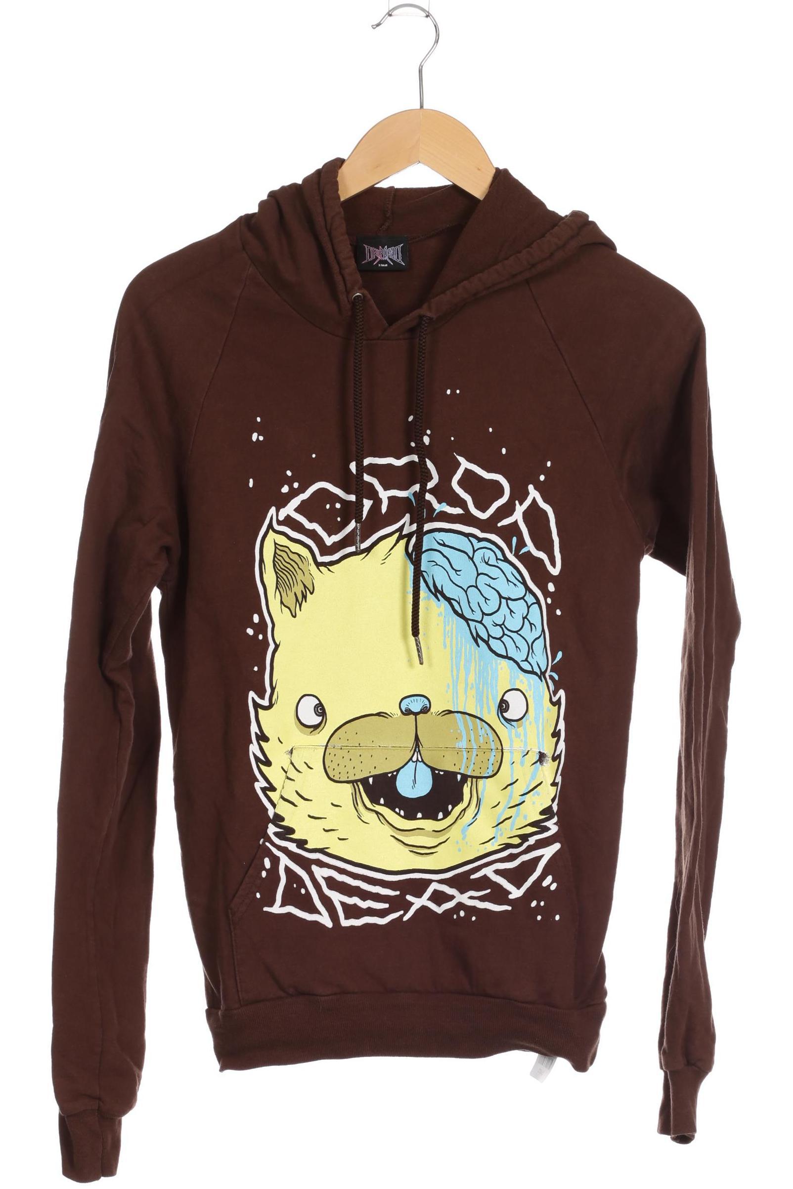 

Drop Dead Damen Kapuzenpullover, braun, Gr.