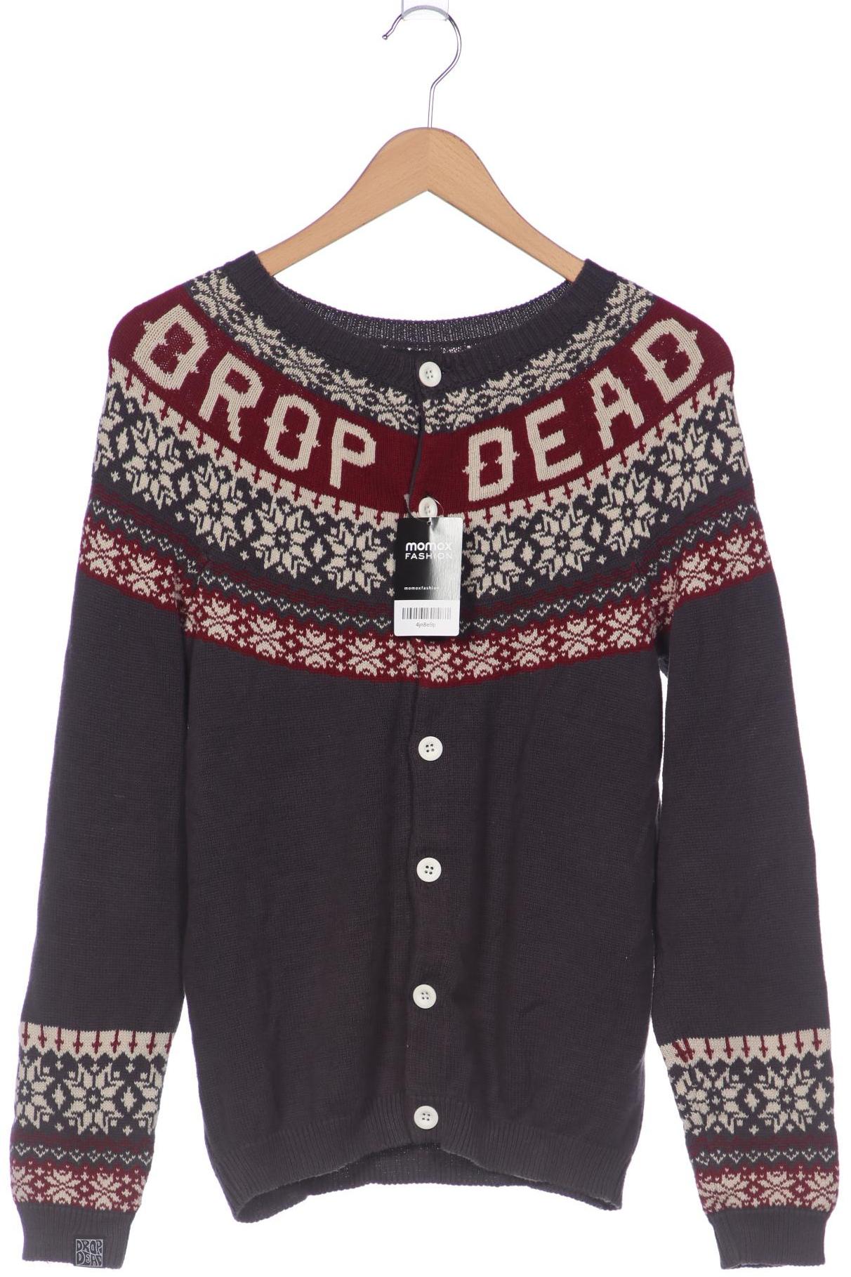 

Drop Dead Damen Strickjacke, grau, Gr. 38