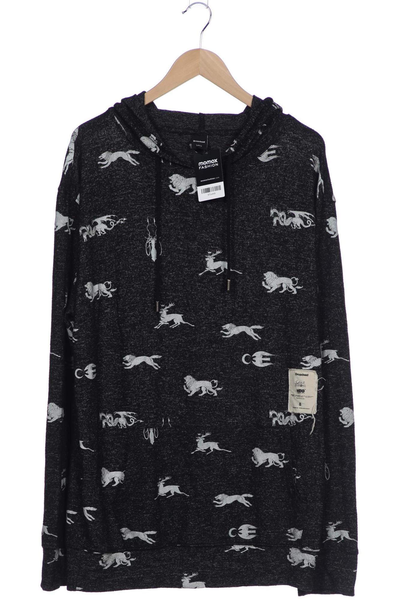 

Drop Dead Herren Kapuzenpullover, schwarz, Gr. 52