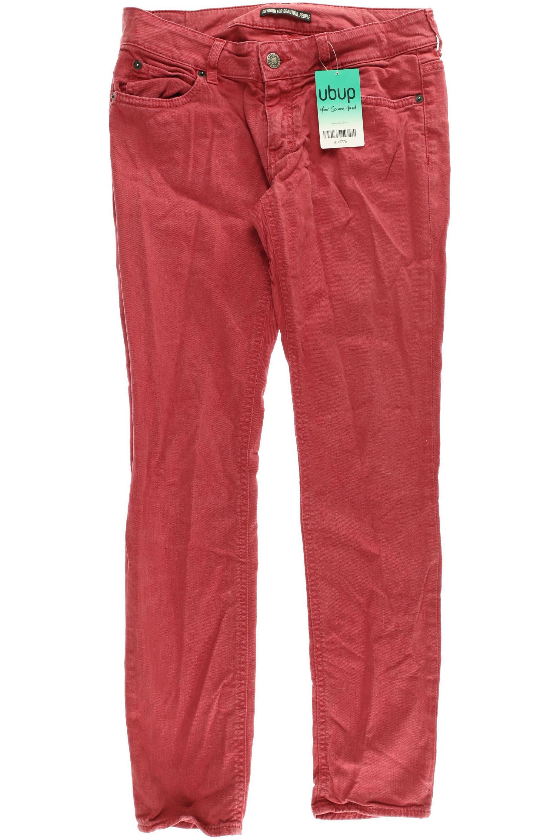 

Drykorn Damen Jeans, rot, Gr. 28
