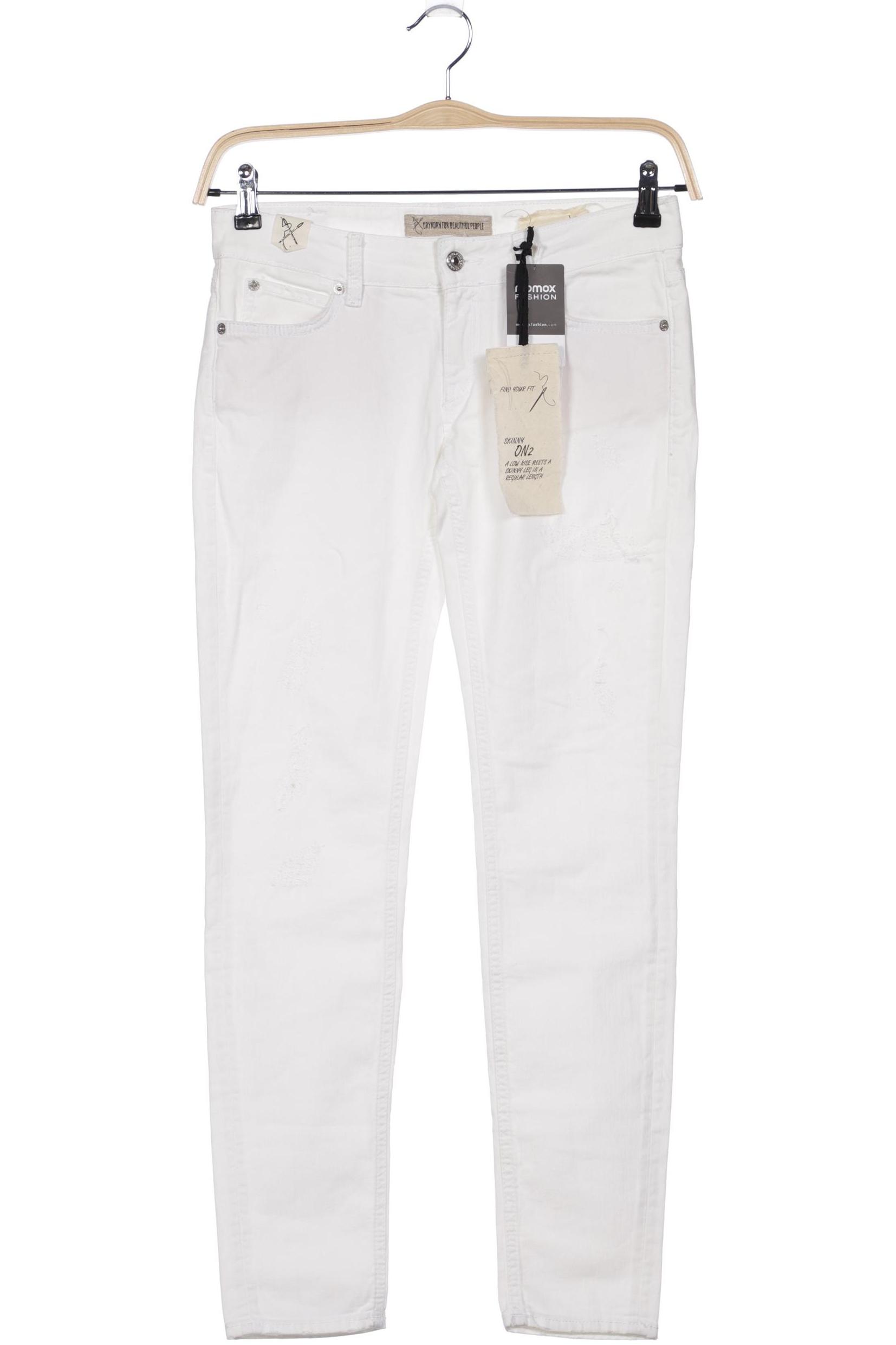 

Drykorn Damen Jeans, weiß, Gr. 28