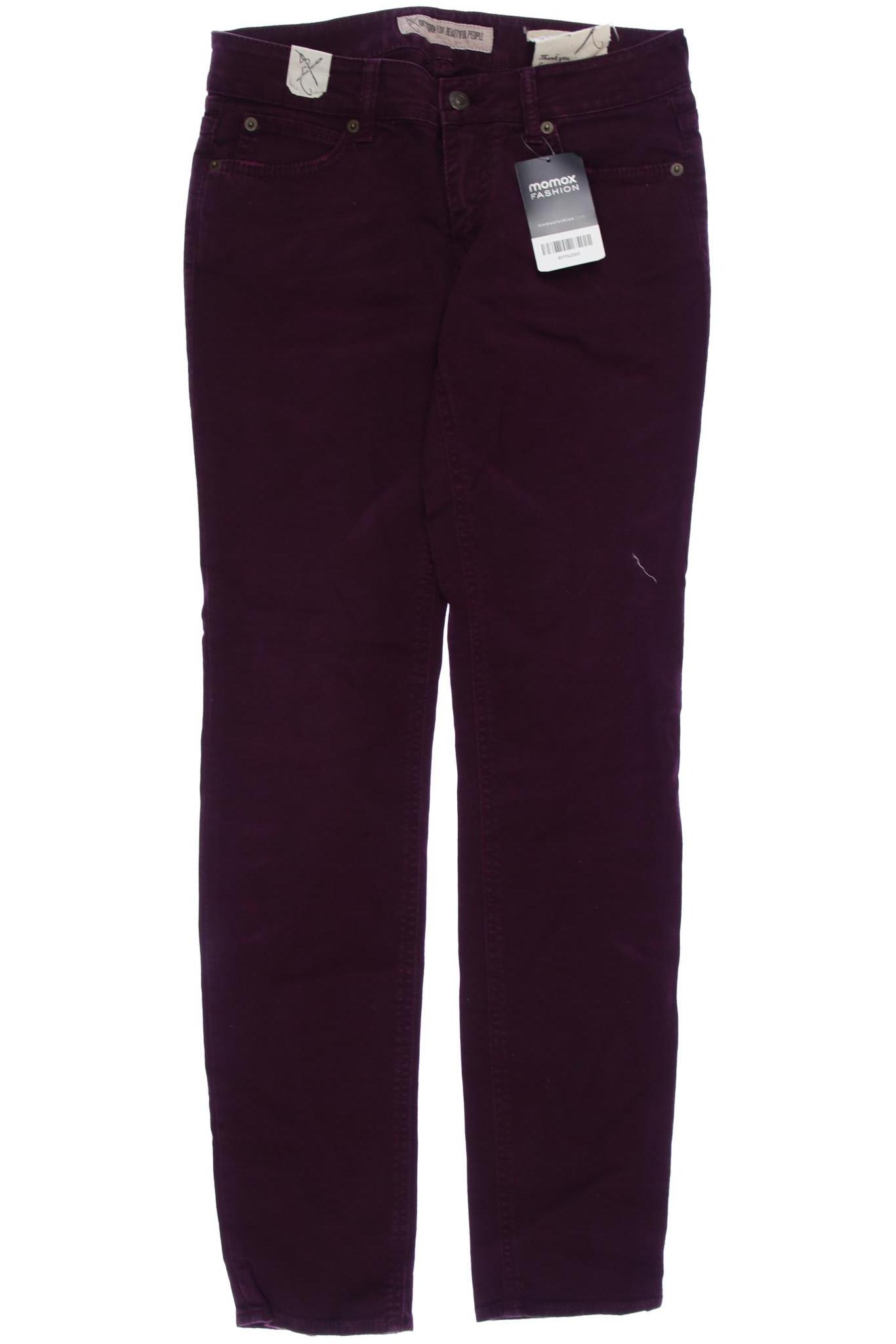 

Drykorn Damen Jeans, bordeaux, Gr. 27