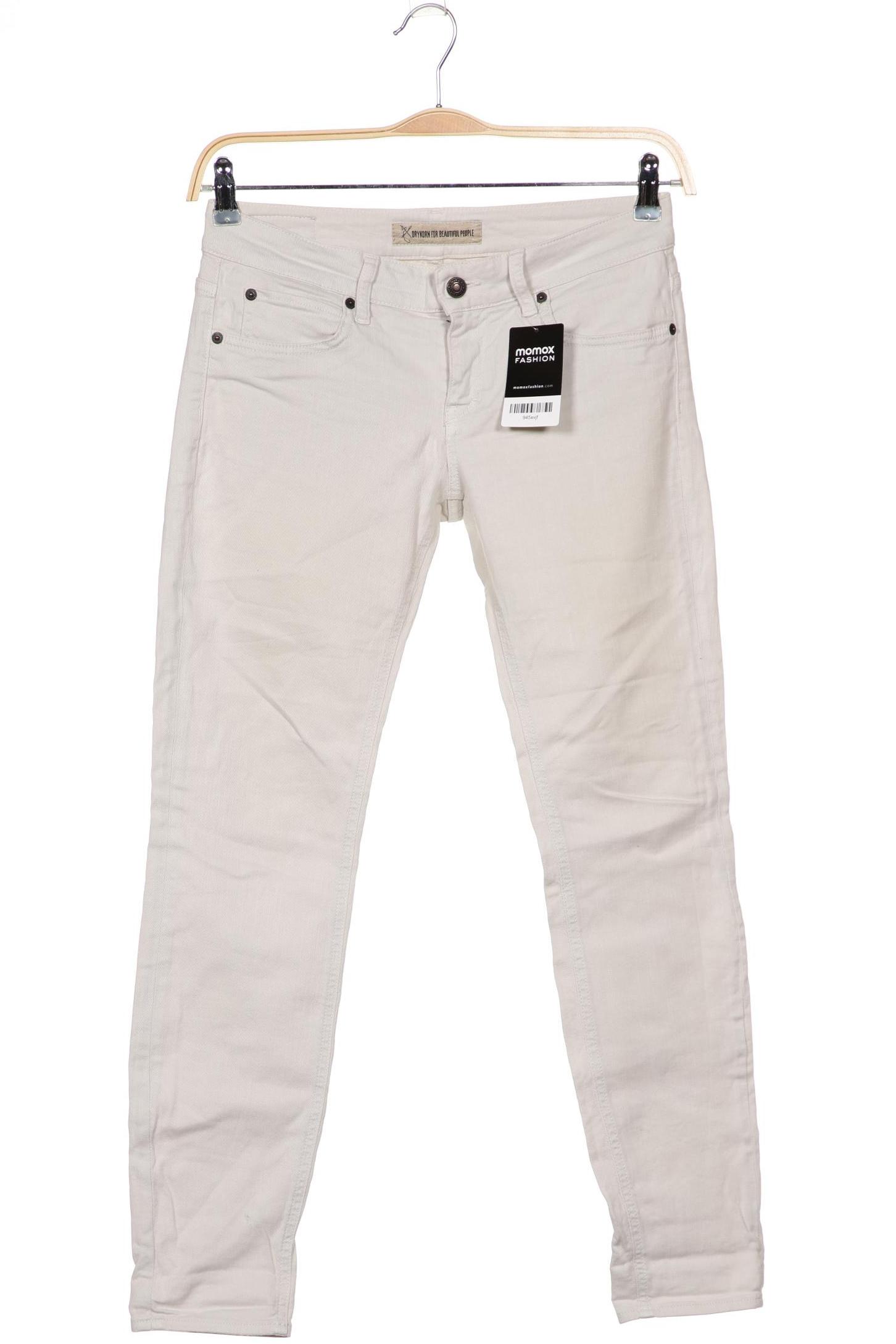 

Drykorn Damen Jeans, cremeweiß, Gr. 38