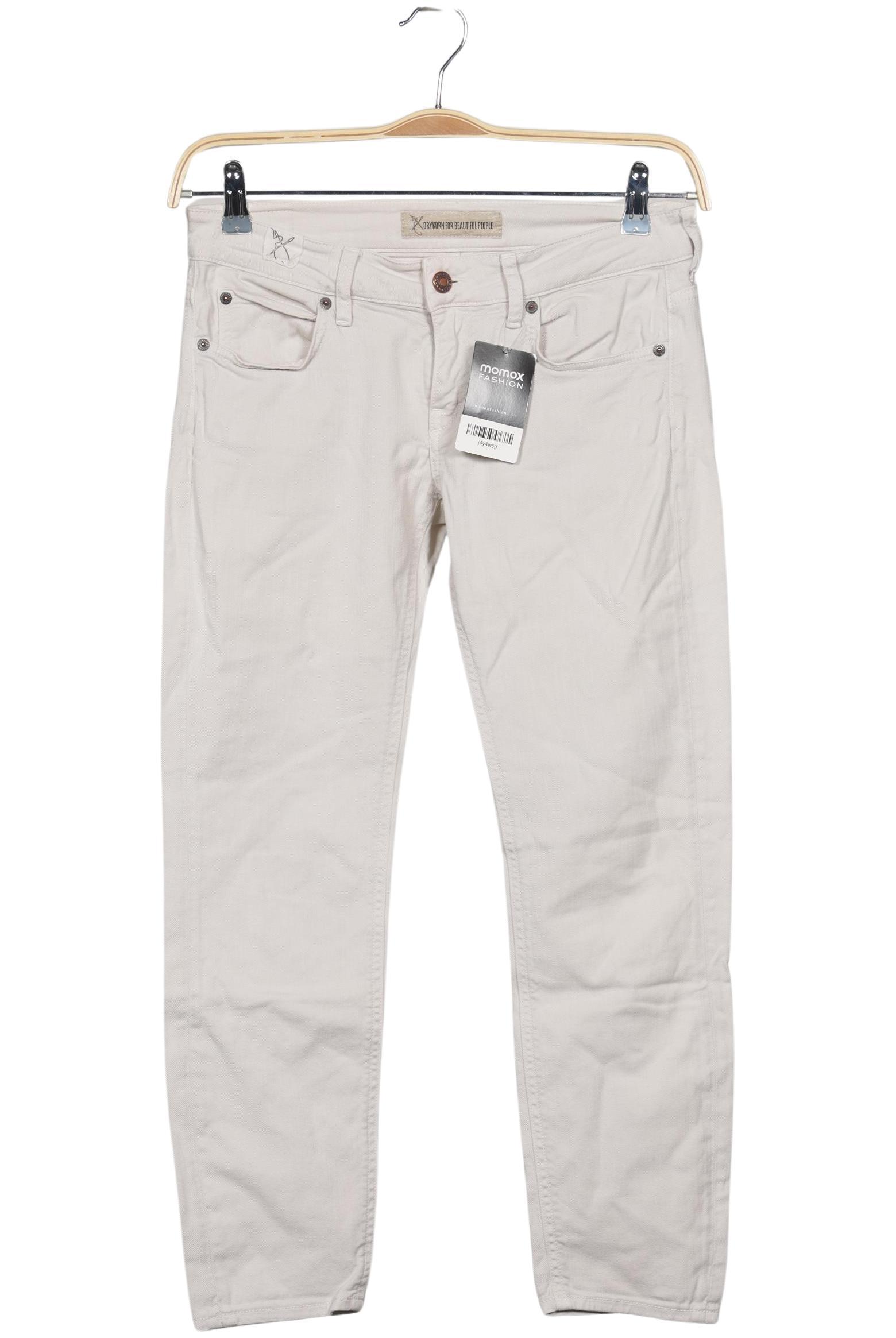 

Drykorn Damen Jeans, cremeweiß, Gr. 27