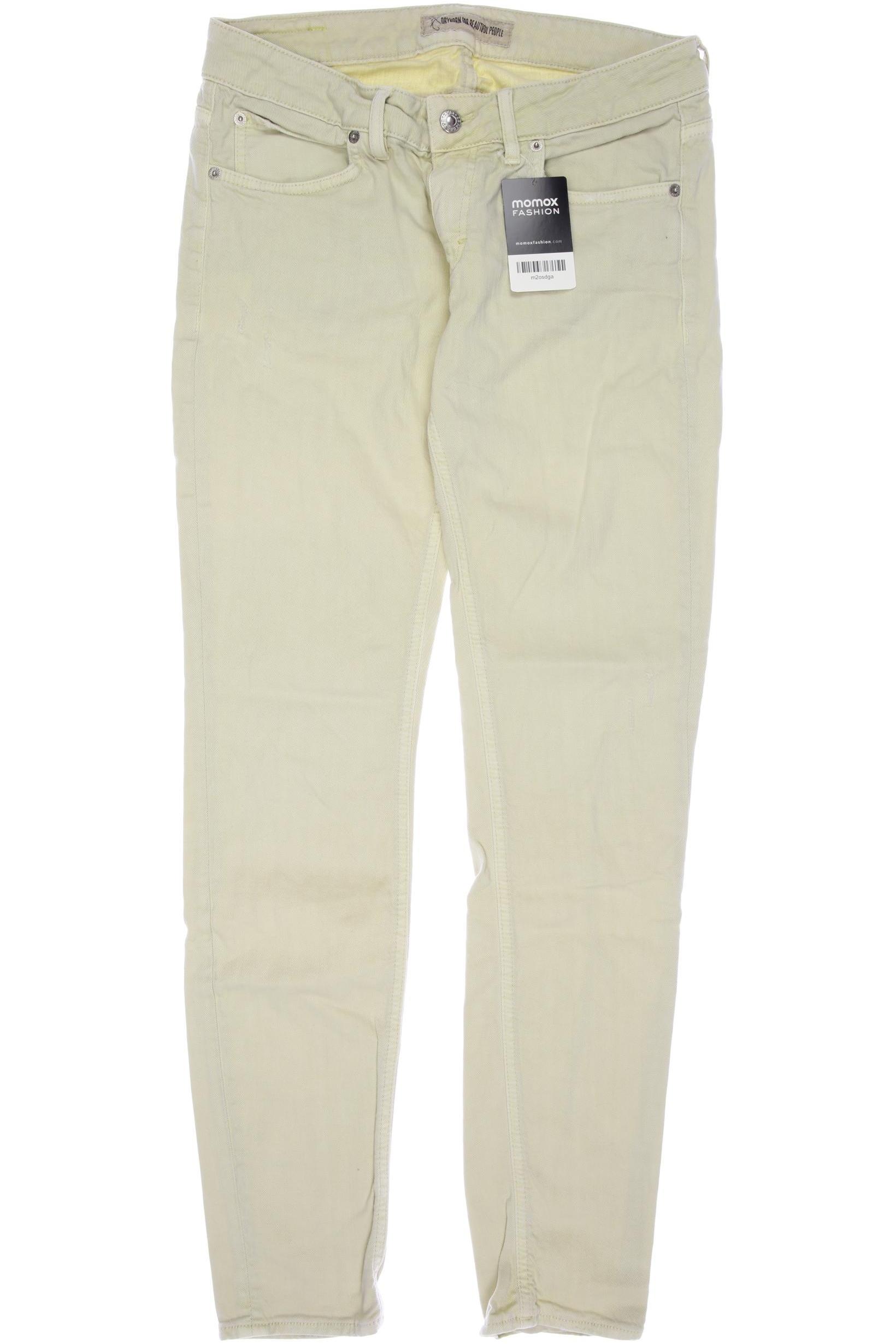 

Drykorn Damen Jeans, cremeweiß, Gr. 30