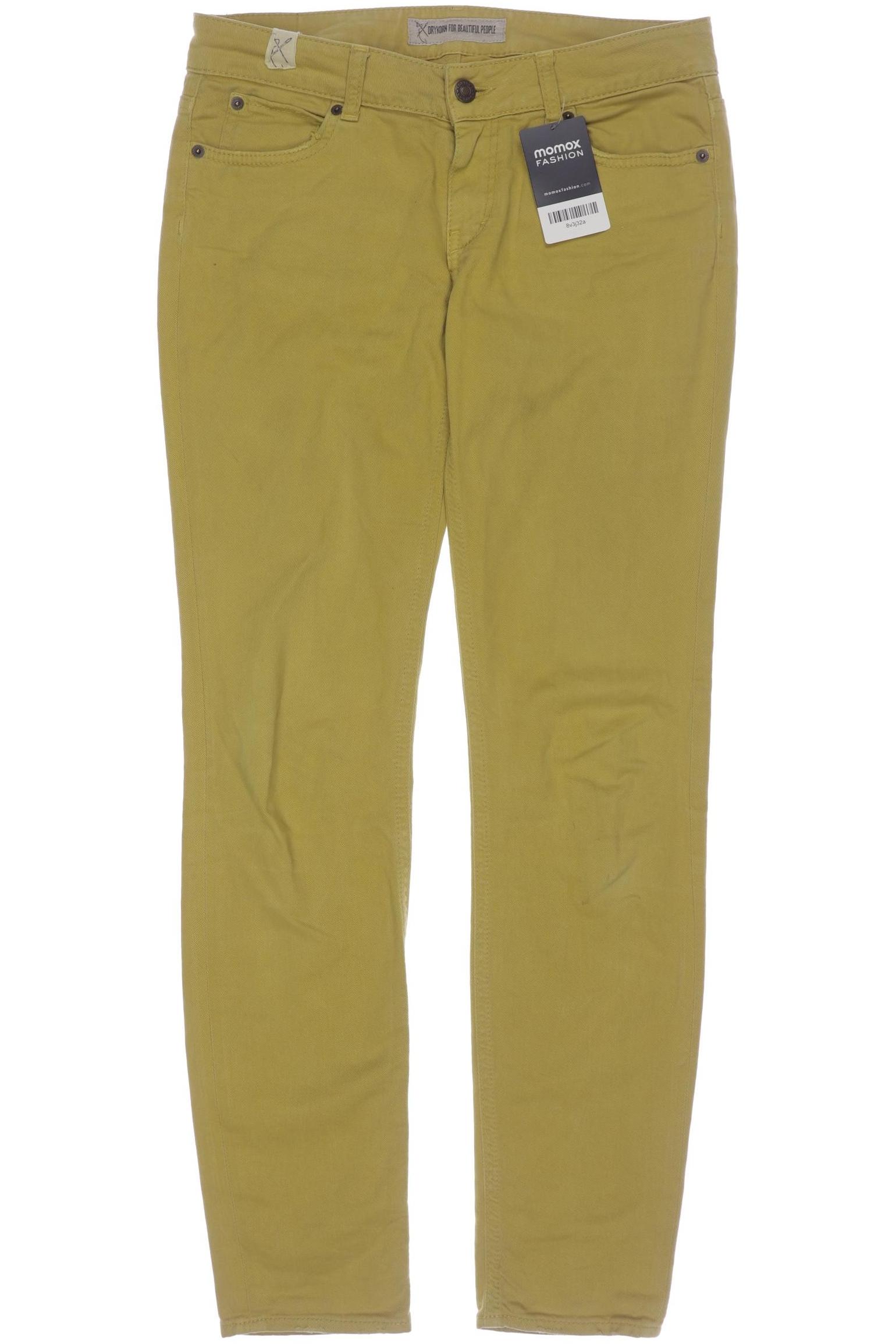 Thumbnail - Drykorn Damen Jeans, gelb, Gr. 28