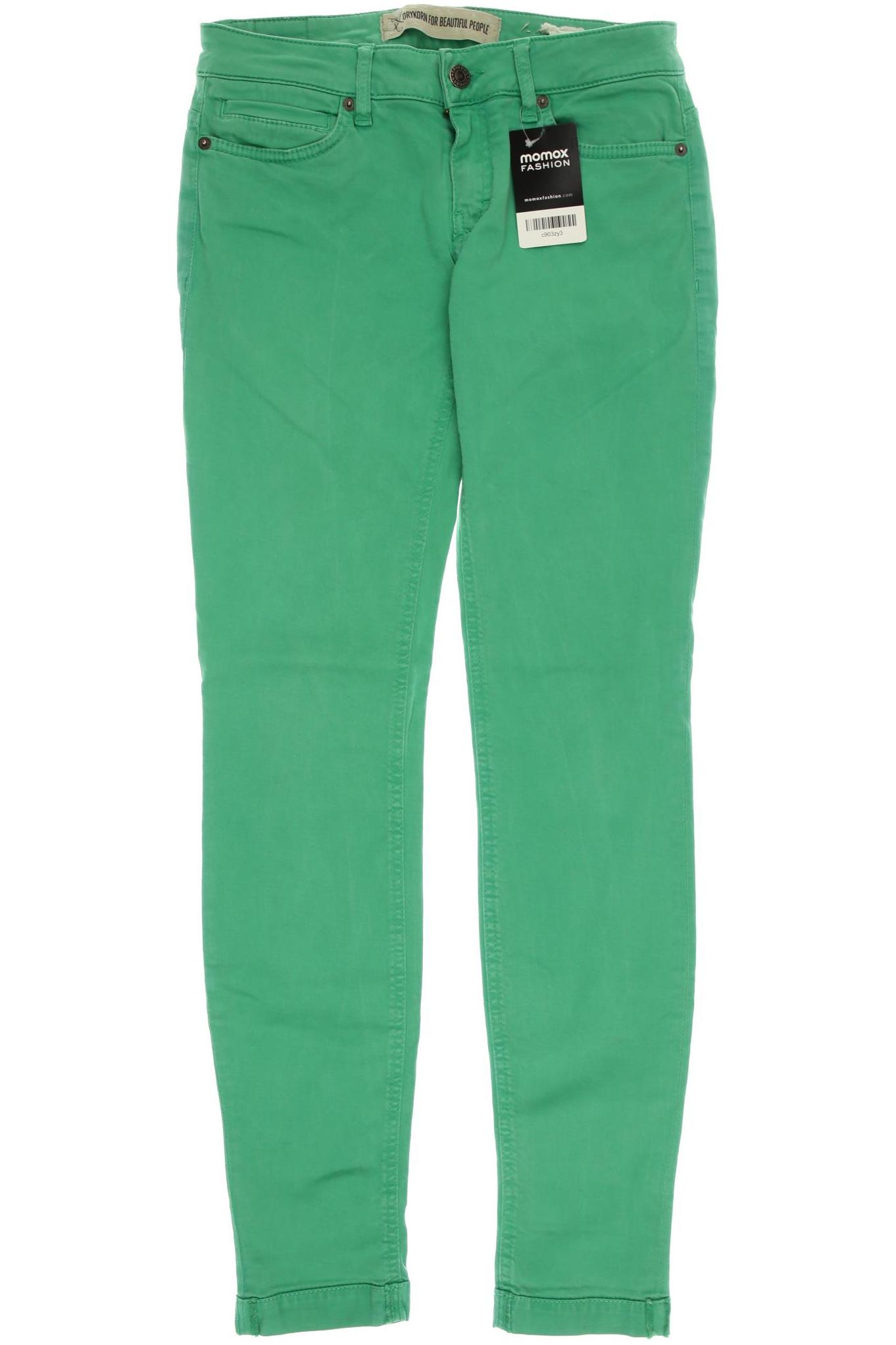 

Drykorn Damen Jeans, grün, Gr. 26