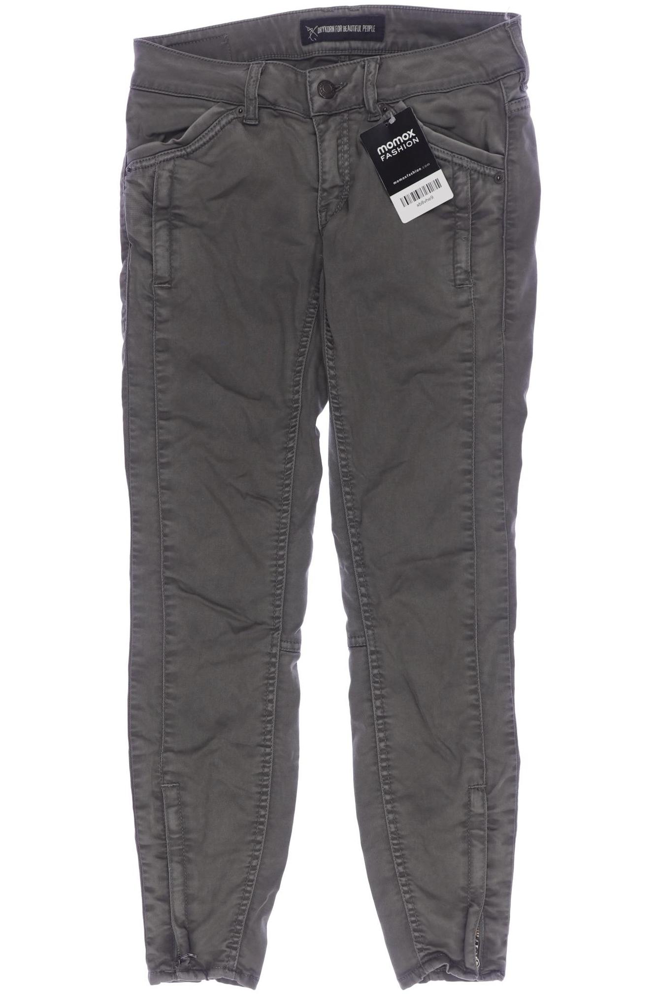 

Drykorn Damen Jeans, grün, Gr. 25