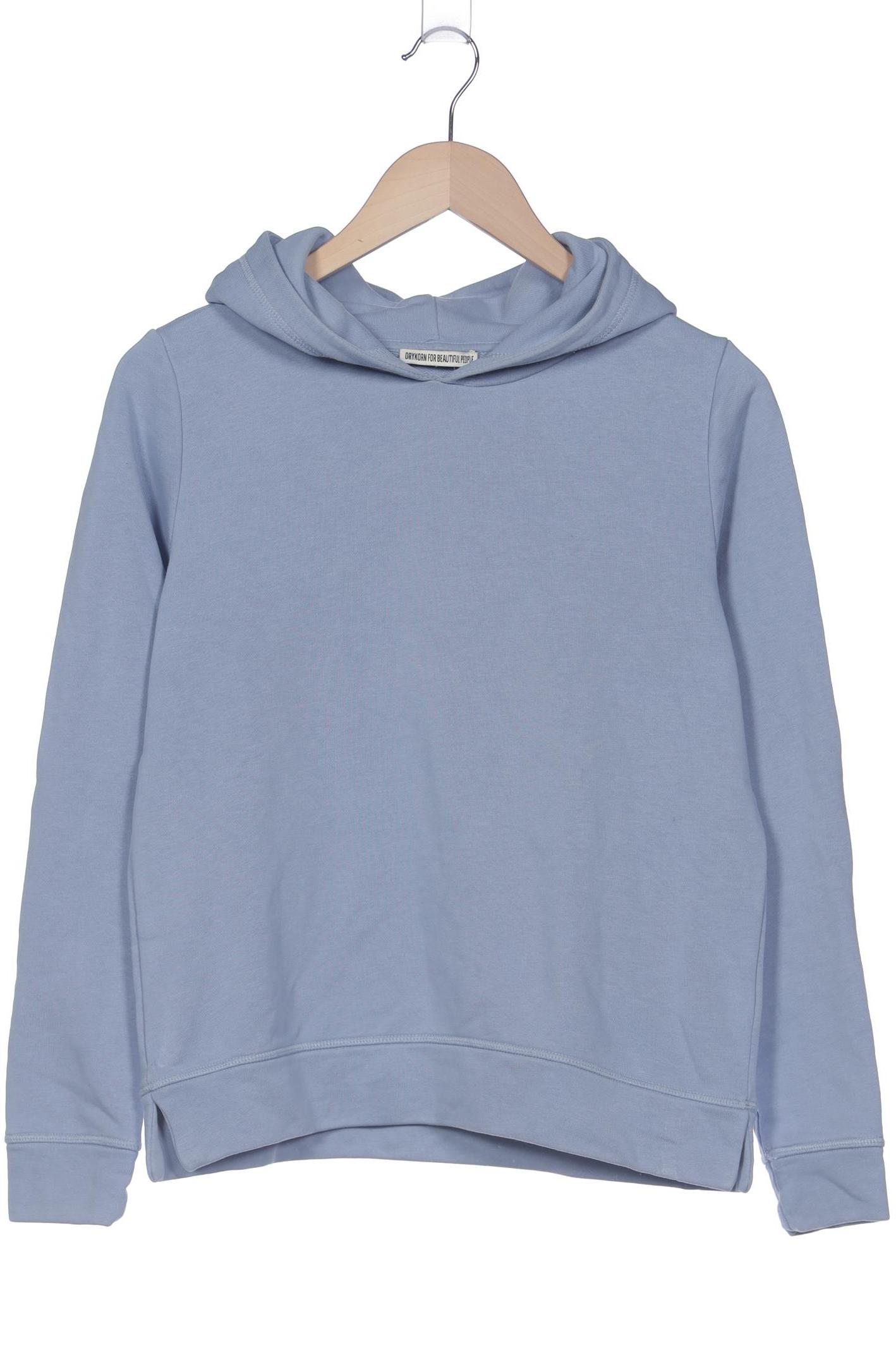 

Drykorn Damen Kapuzenpullover, blau, Gr. 36