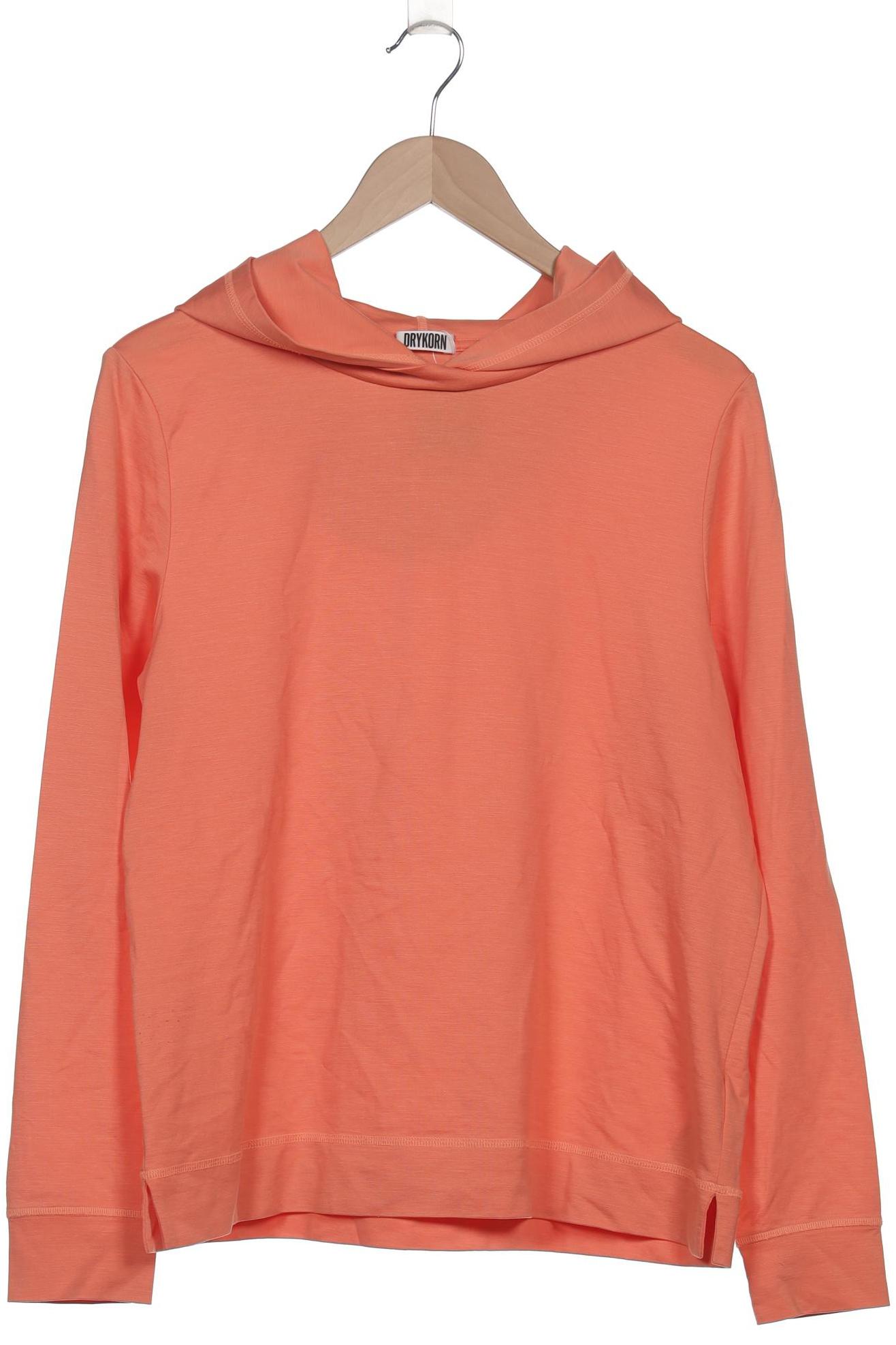 

Drykorn Damen Kapuzenpullover, orange, Gr. 44
