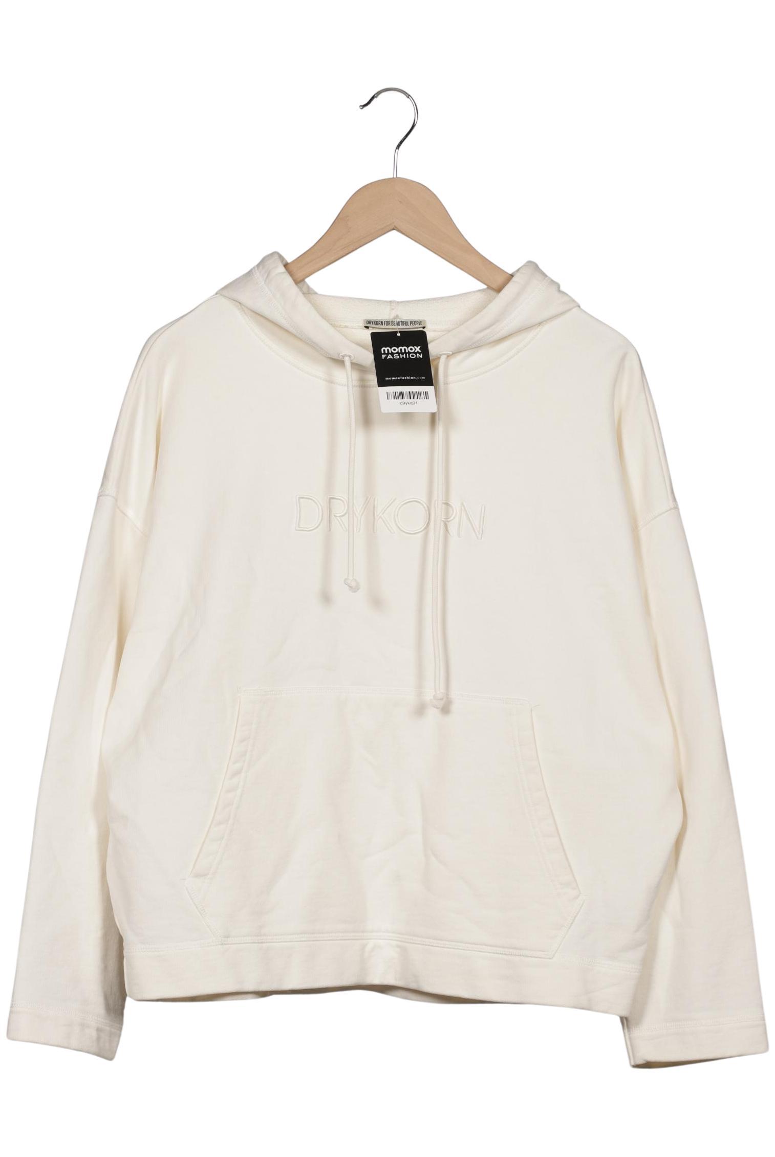

Drykorn Damen Kapuzenpullover, cremeweiß, Gr. 38