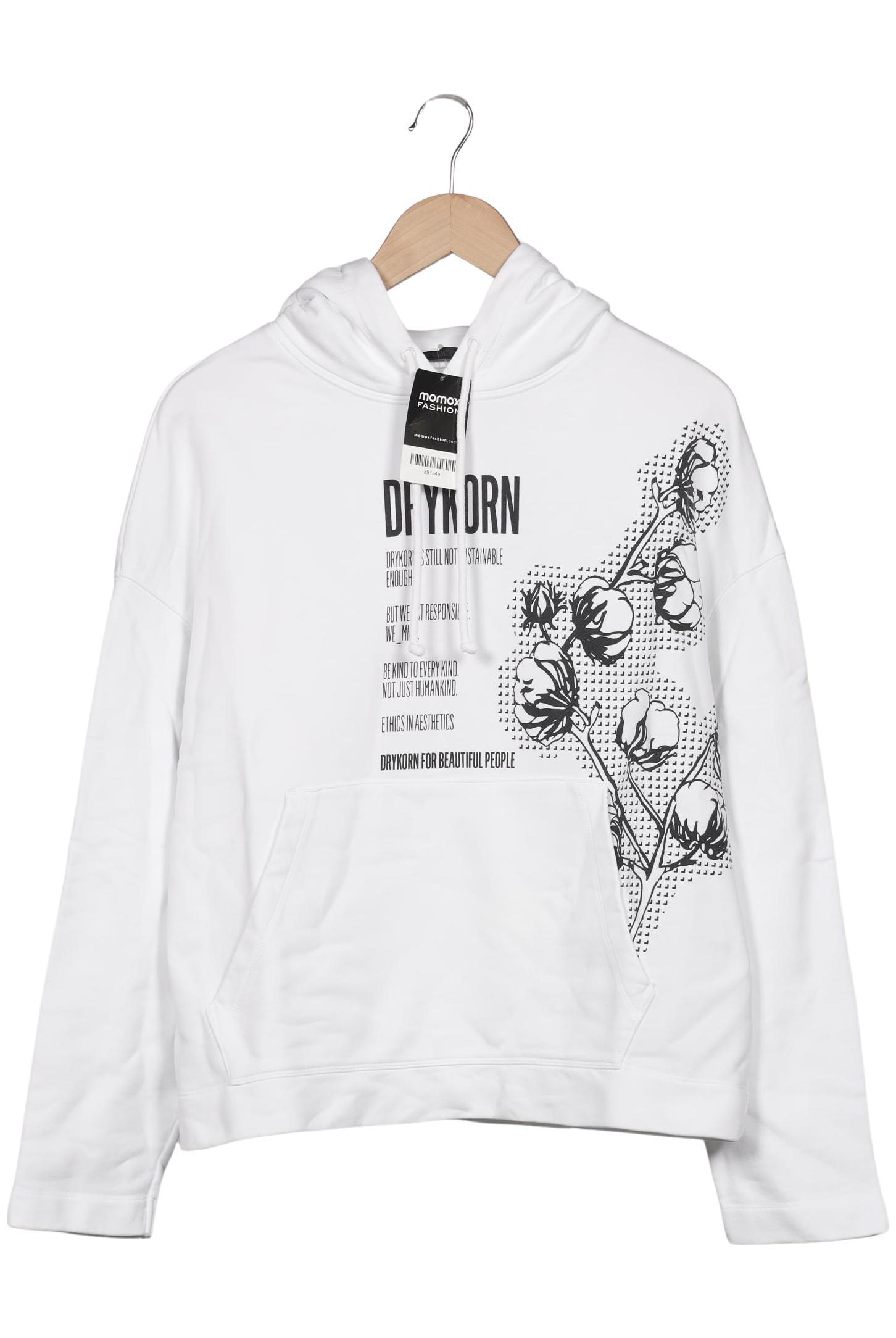 

Drykorn Damen Kapuzenpullover, weiß, Gr. 36