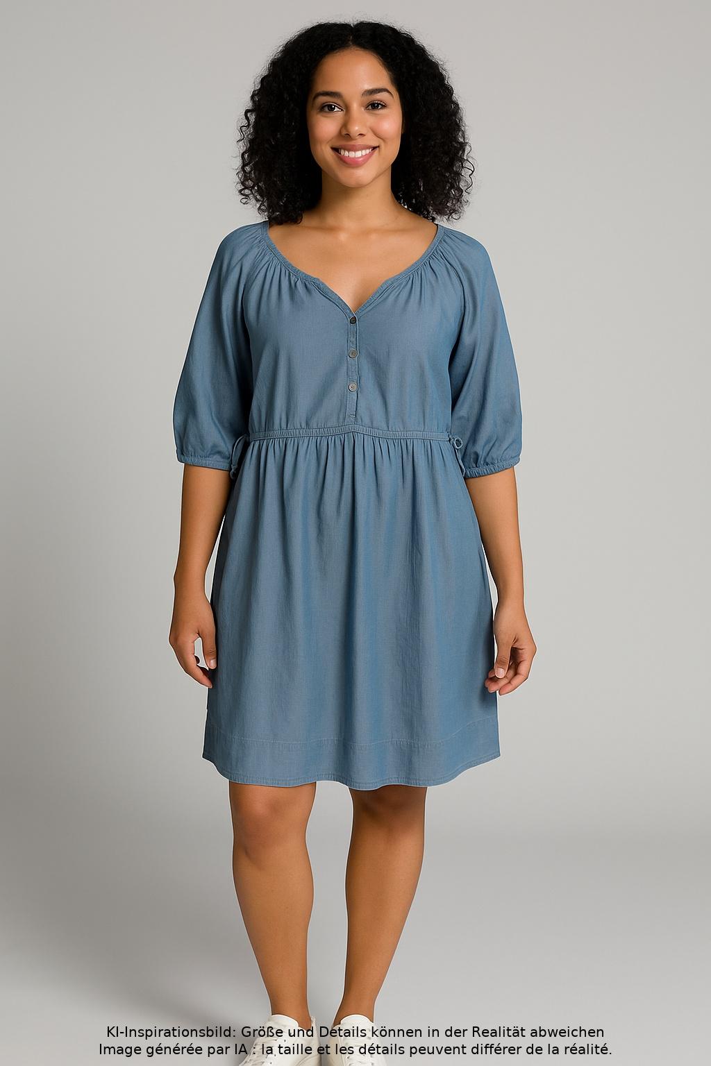 

Drykorn Damen Kleid, hellblau, Gr. 44