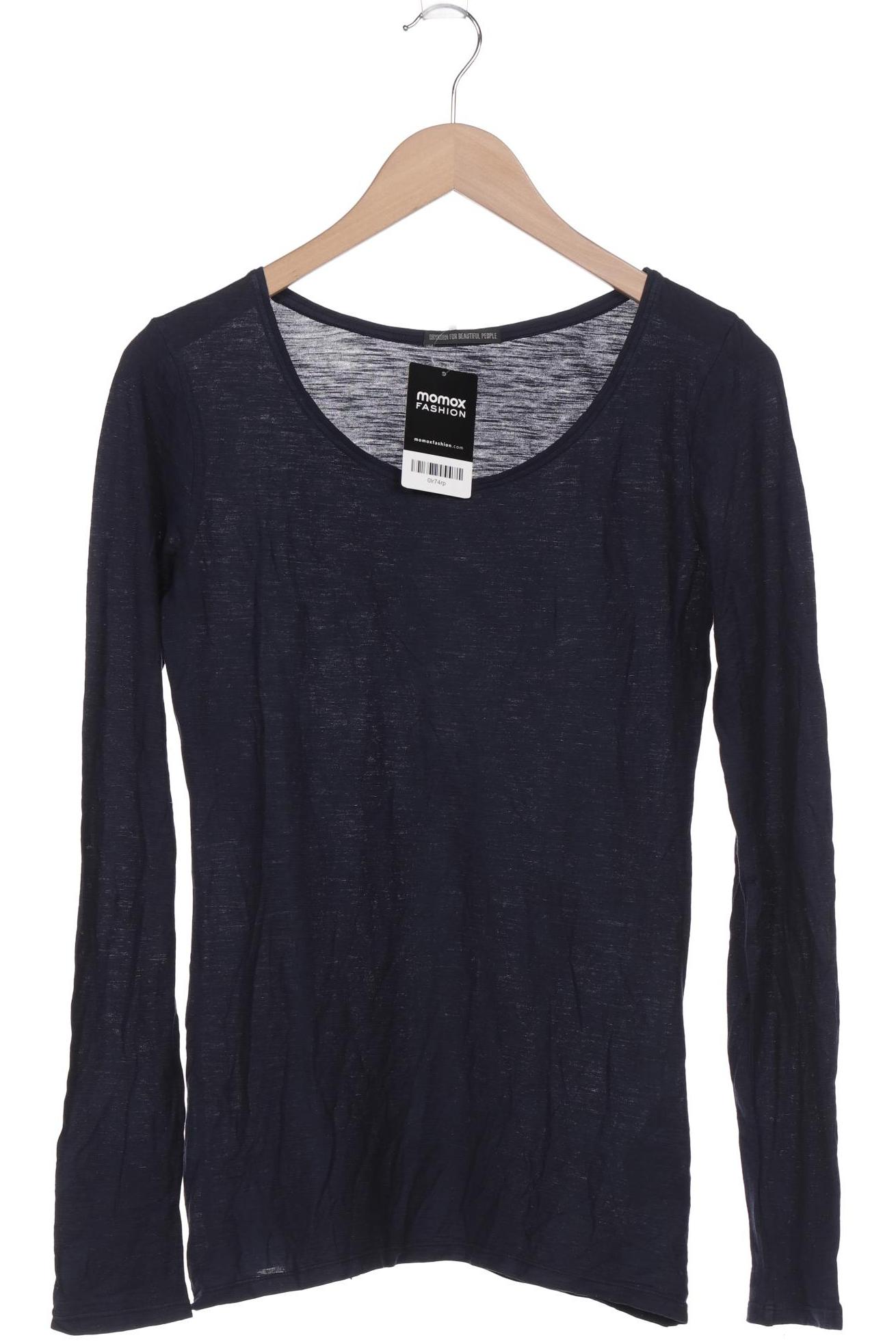 

Drykorn Damen Langarmshirt, marineblau