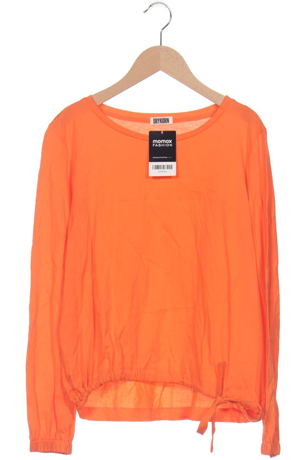 

Drykorn Damen Langarmshirt, orange, Gr. 34