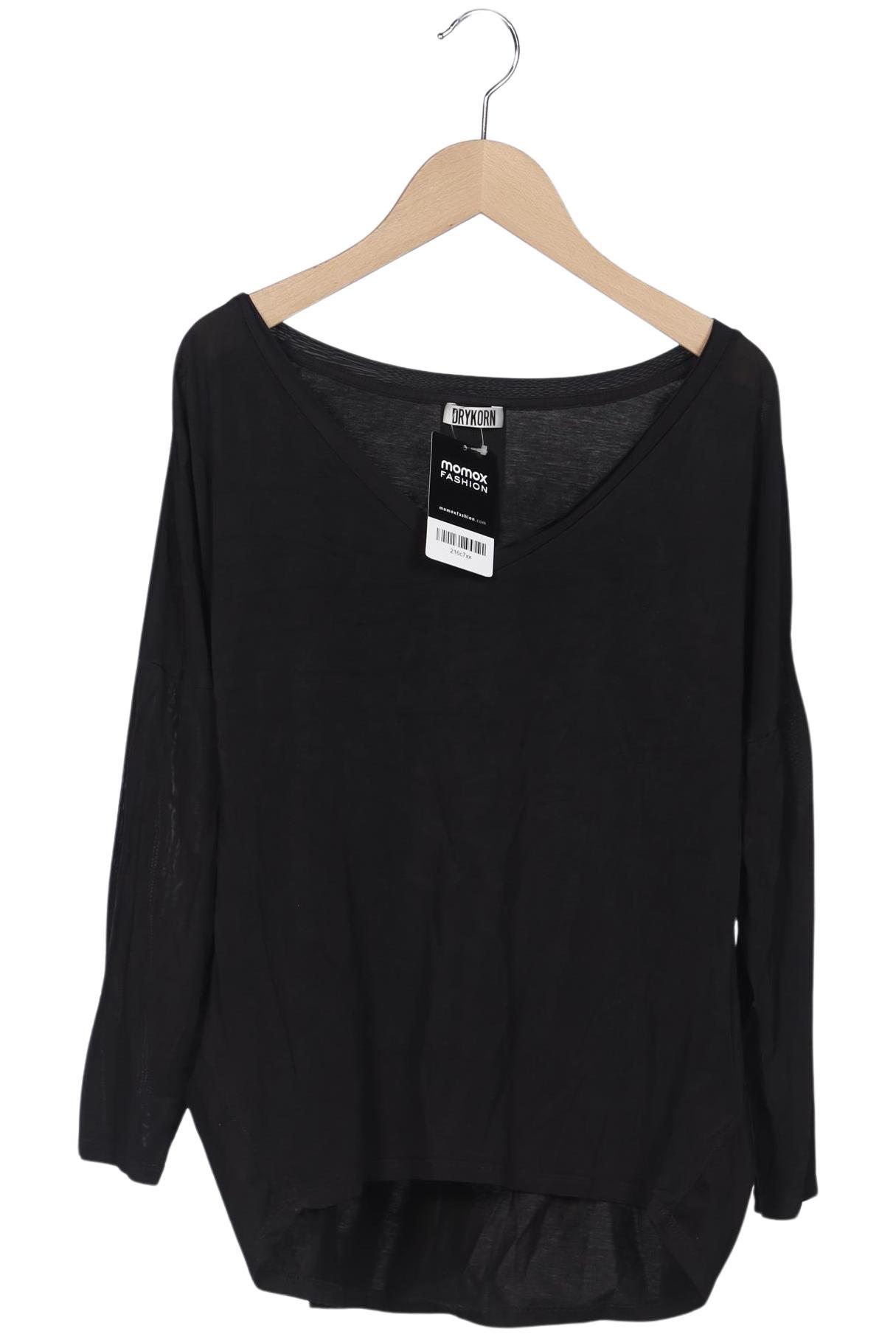 

Drykorn Damen Langarmshirt, schwarz, Gr. 36