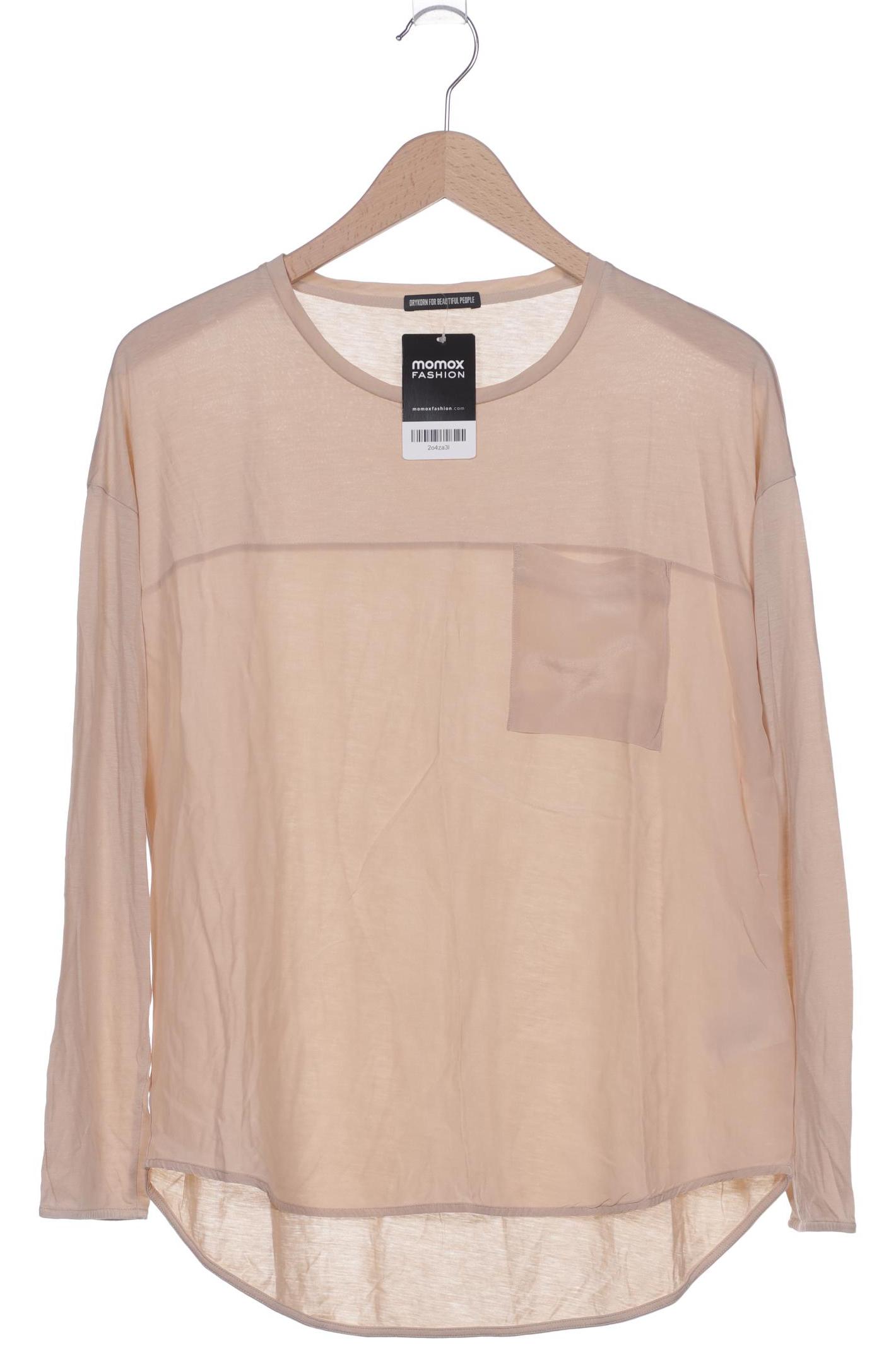 

Drykorn Damen Langarmshirt, beige, Gr. 34