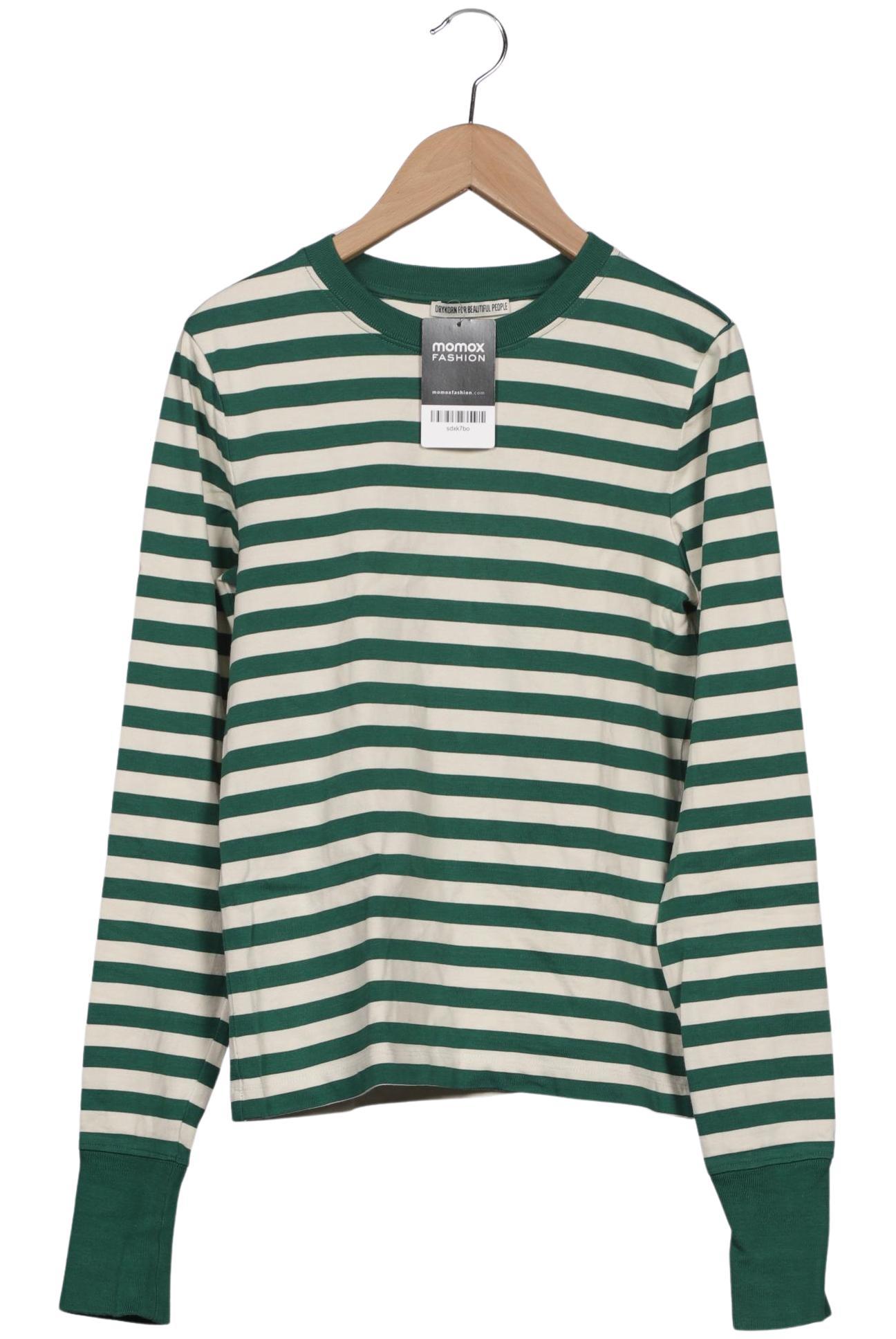 

Drykorn Damen Langarmshirt, grün, Gr. 36