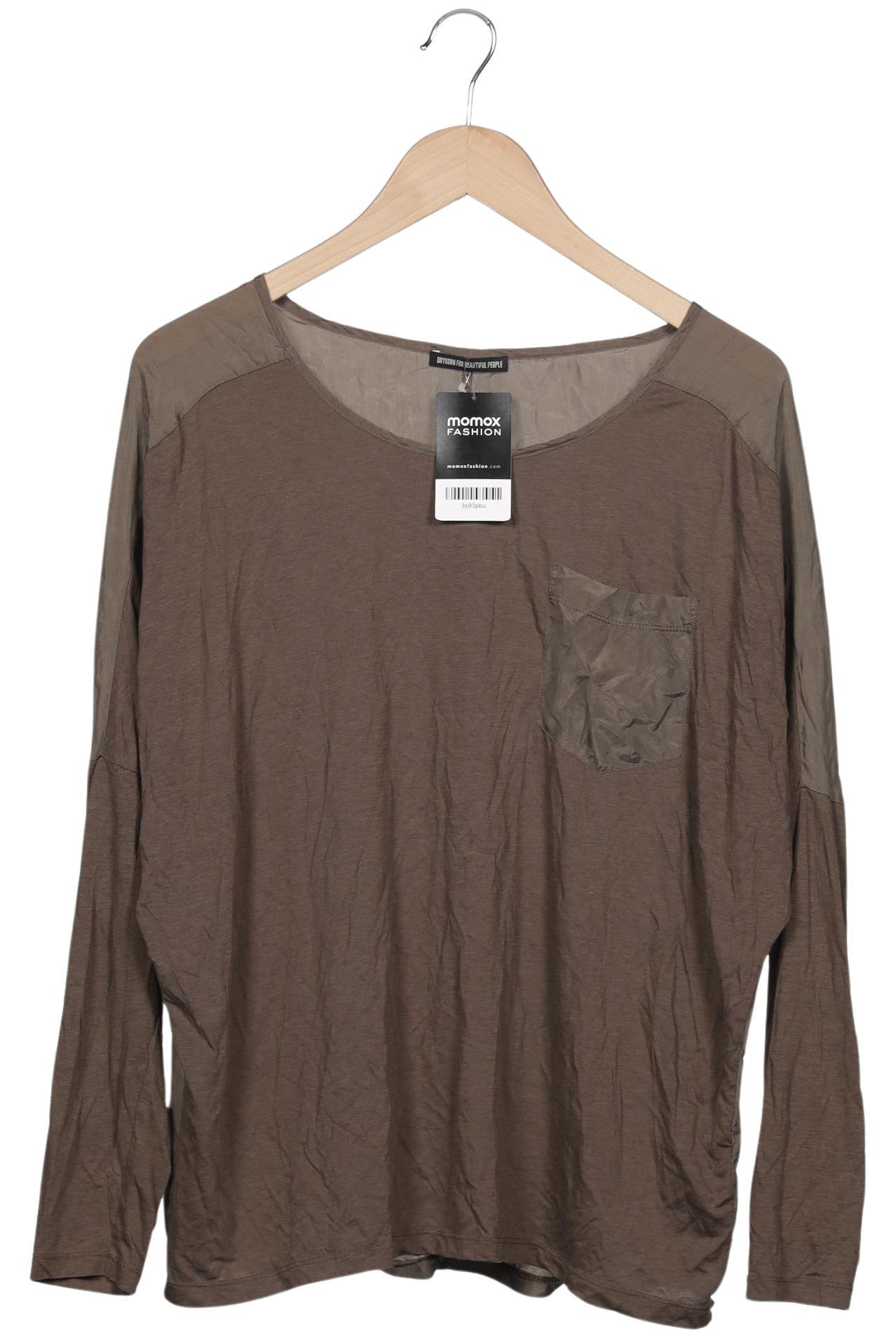 

Drykorn Damen Langarmshirt, braun, Gr. 42