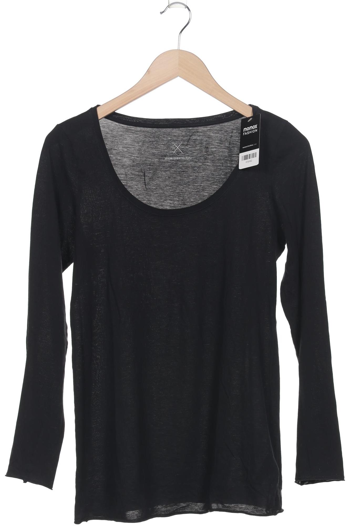 

Drykorn Damen Langarmshirt, schwarz, Gr. 42