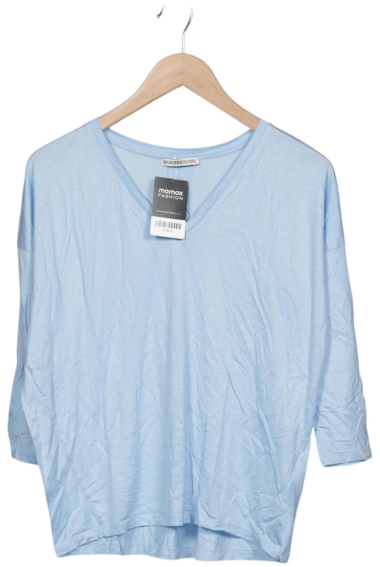 

Drykorn Damen Langarmshirt, hellblau, Gr. 36