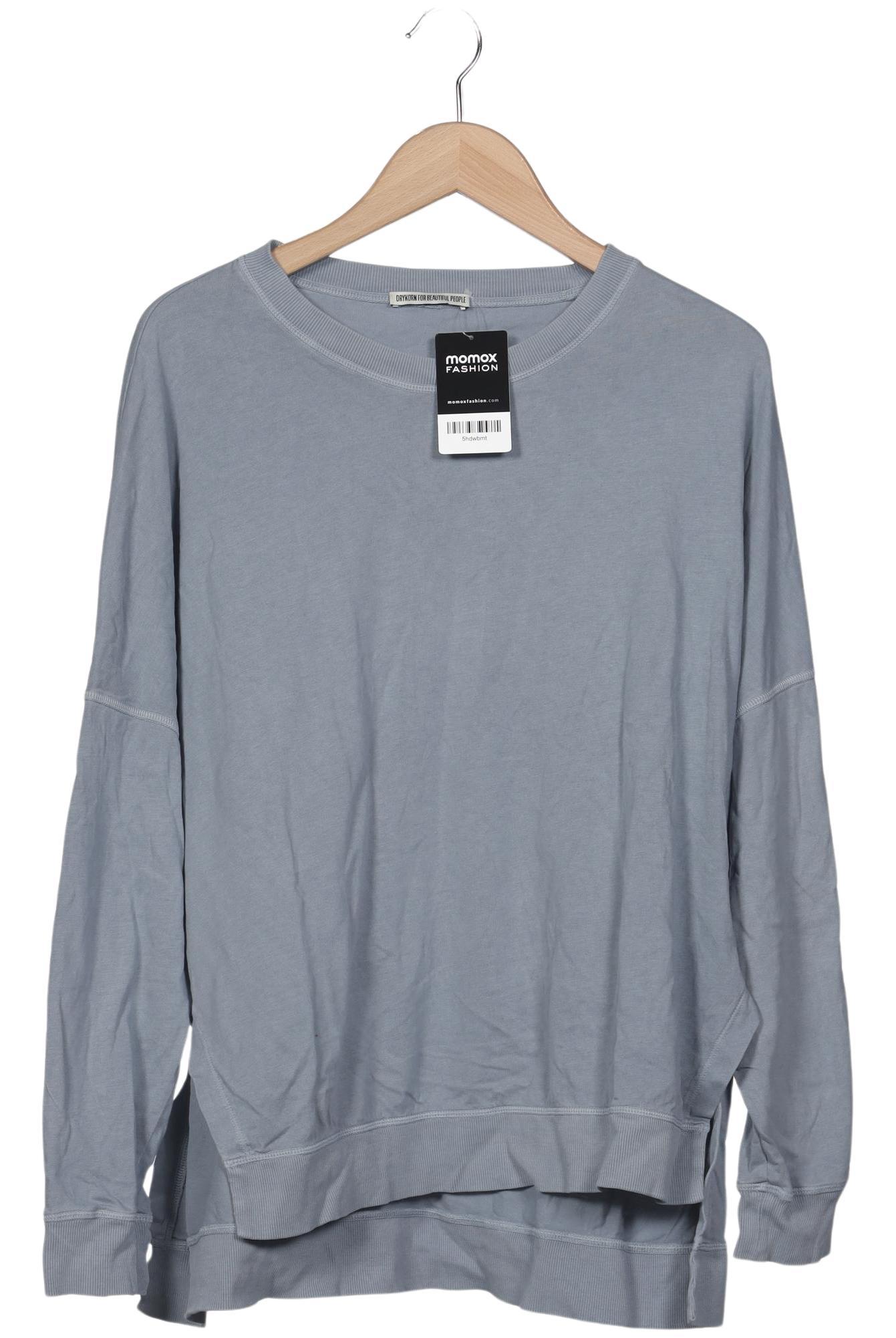 

Drykorn Damen Langarmshirt, hellblau, Gr. 38