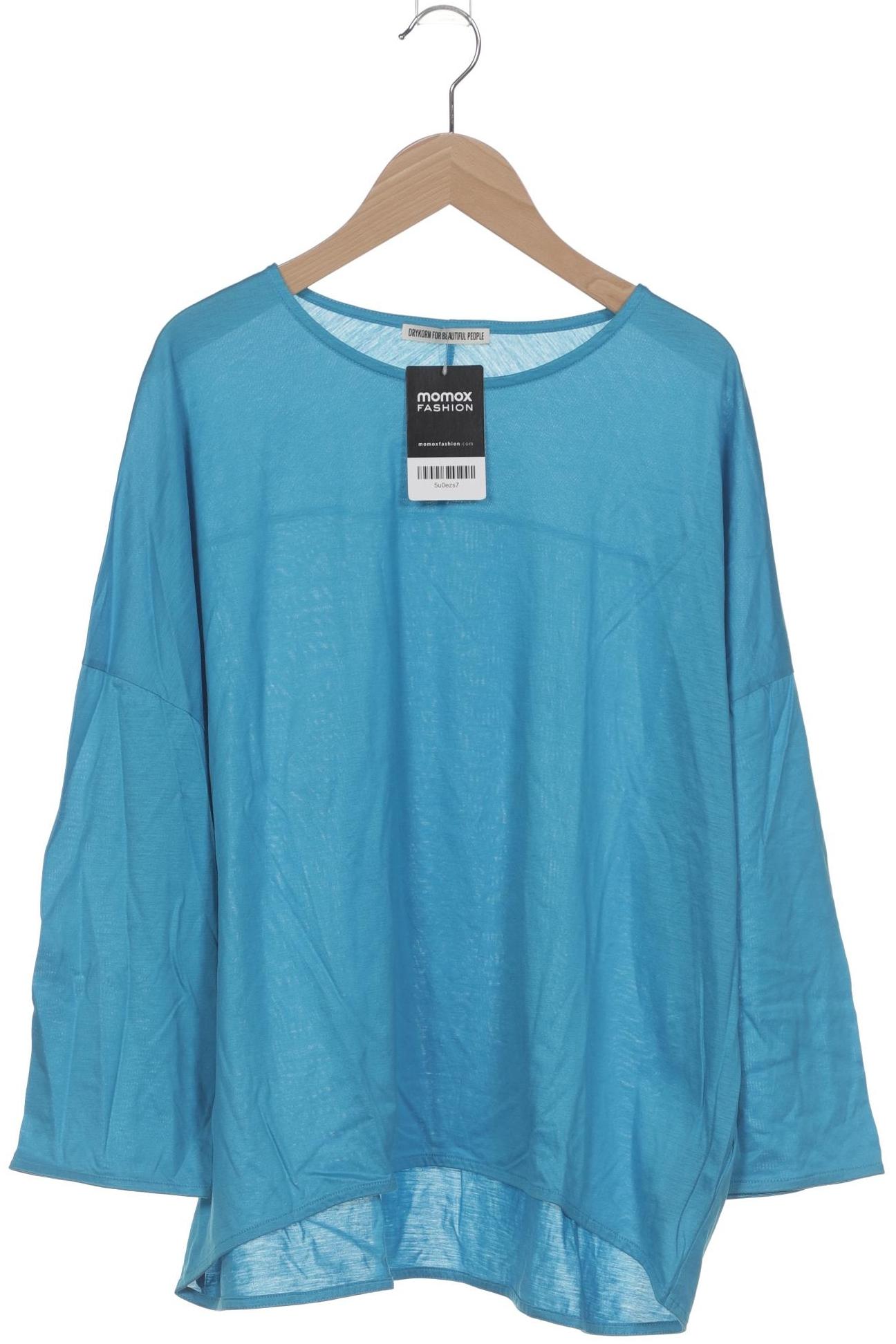 

Drykorn Damen Langarmshirt, blau, Gr. 44