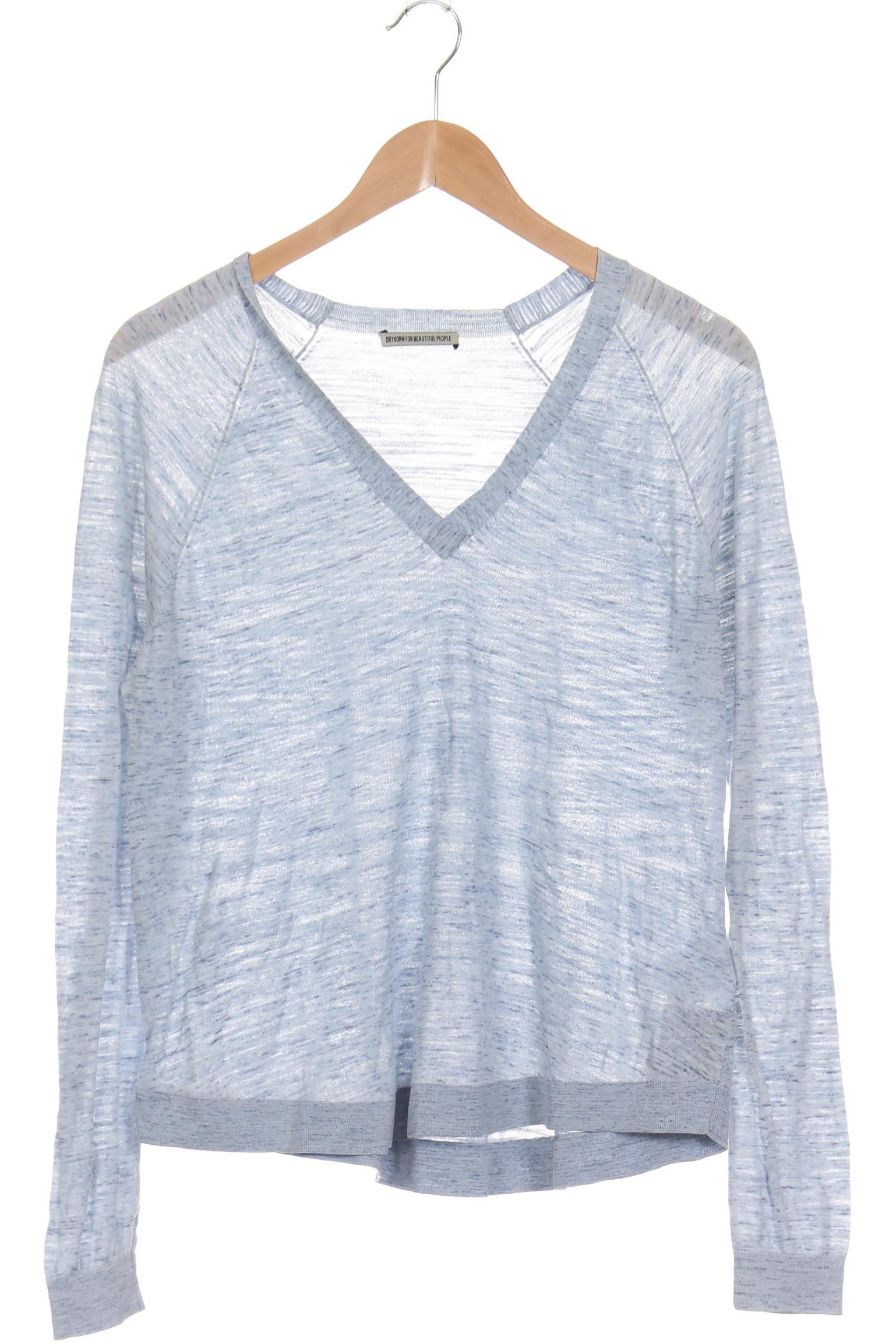 

Drykorn Damen Langarmshirt, blau, Gr.