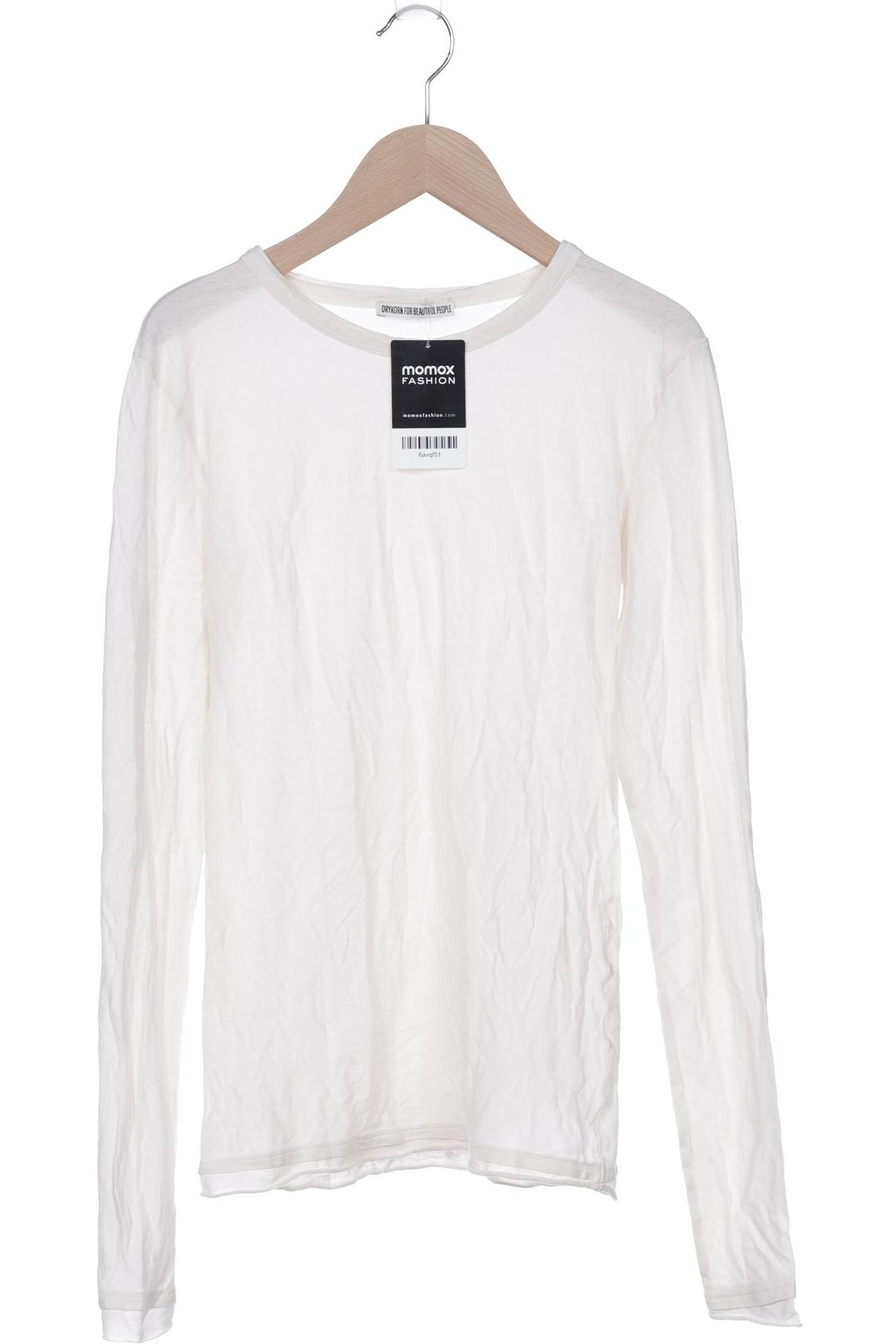 

Drykorn Damen Langarmshirt, cremeweiß, Gr. 36