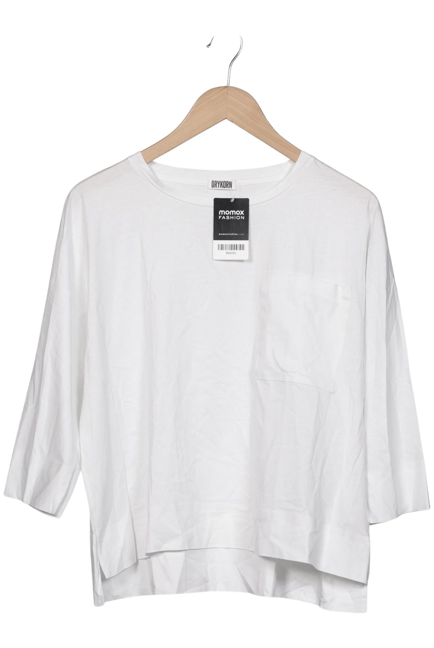 

Drykorn Damen Langarmshirt, weiß, Gr. 36