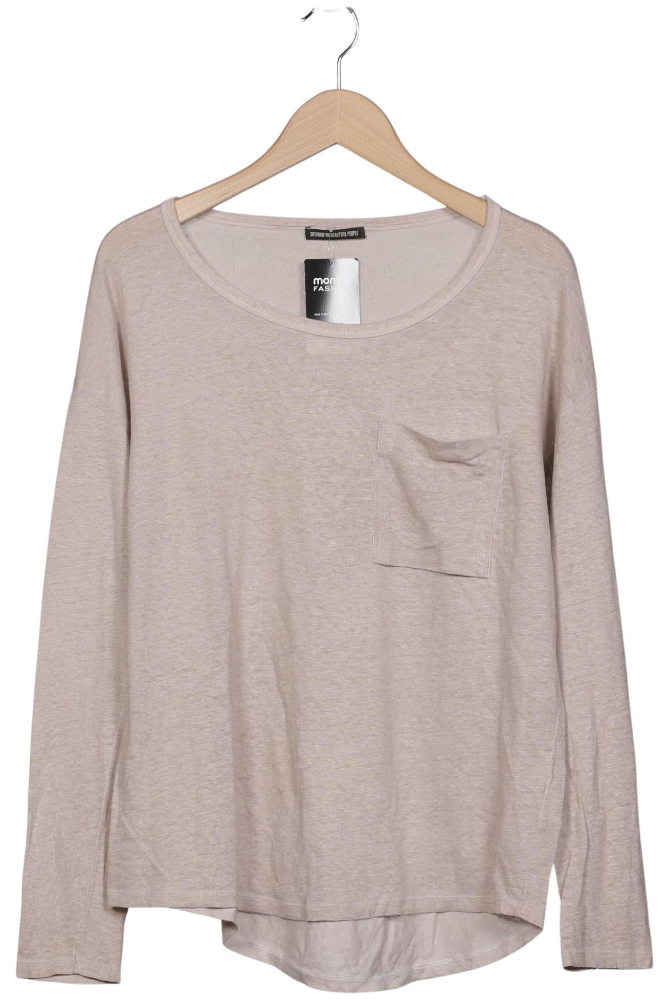 

Drykorn Damen Langarmshirt, beige, Gr. 34