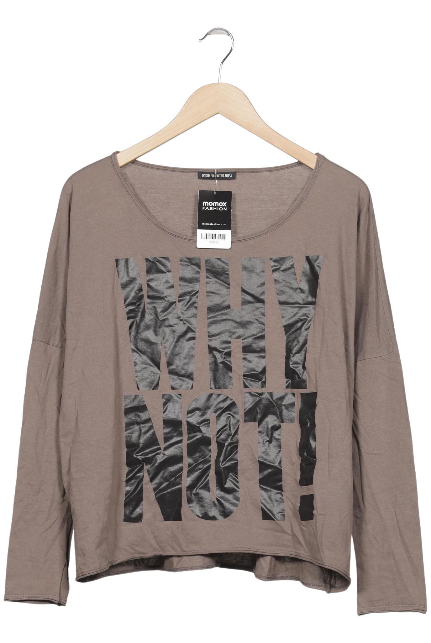 

Drykorn Damen Langarmshirt, braun, Gr. 36