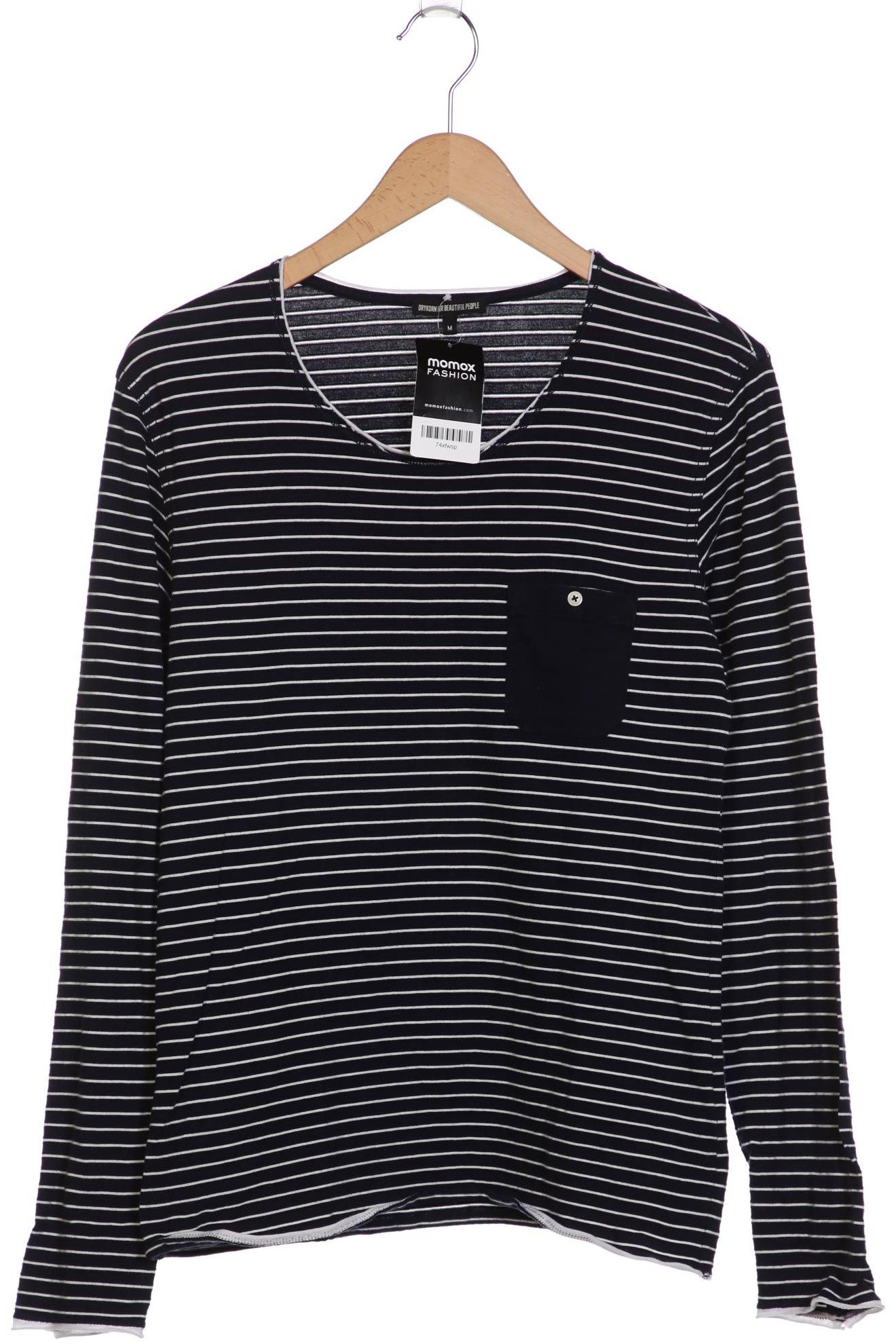 

Drykorn Damen Langarmshirt, marineblau, Gr. 38