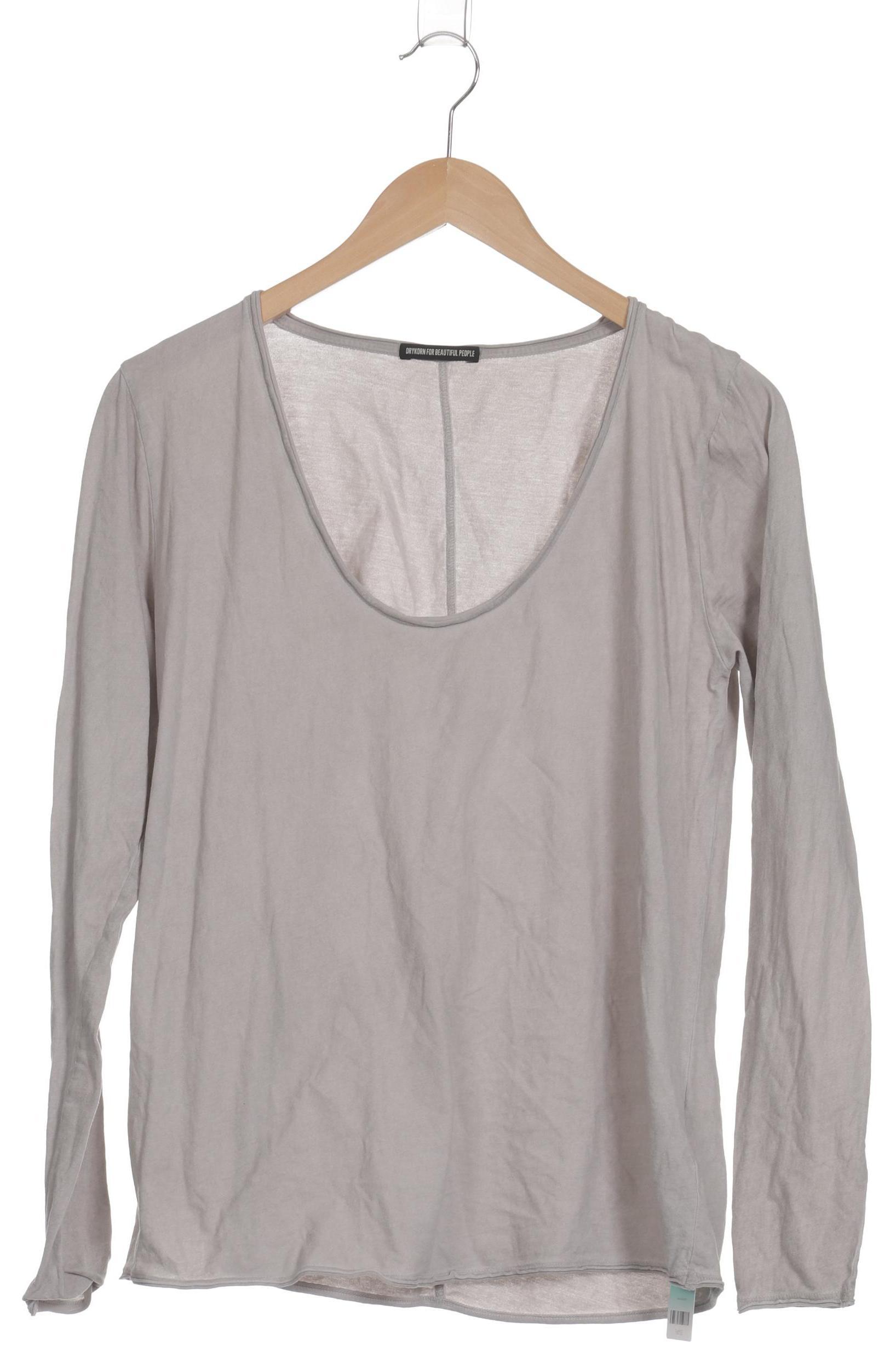 

Drykorn Damen Langarmshirt, grau, Gr.